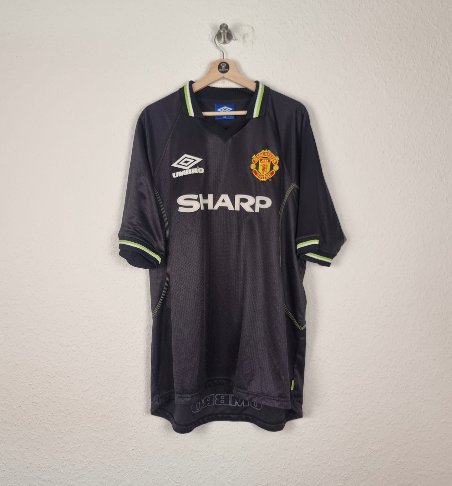 Trikot - Manchester United - 1998/1999 - XXL - drittes