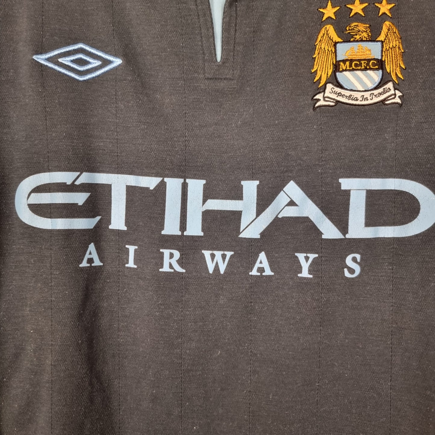 Trikot - Manchester City - 2010/2011 - M - Auswärts