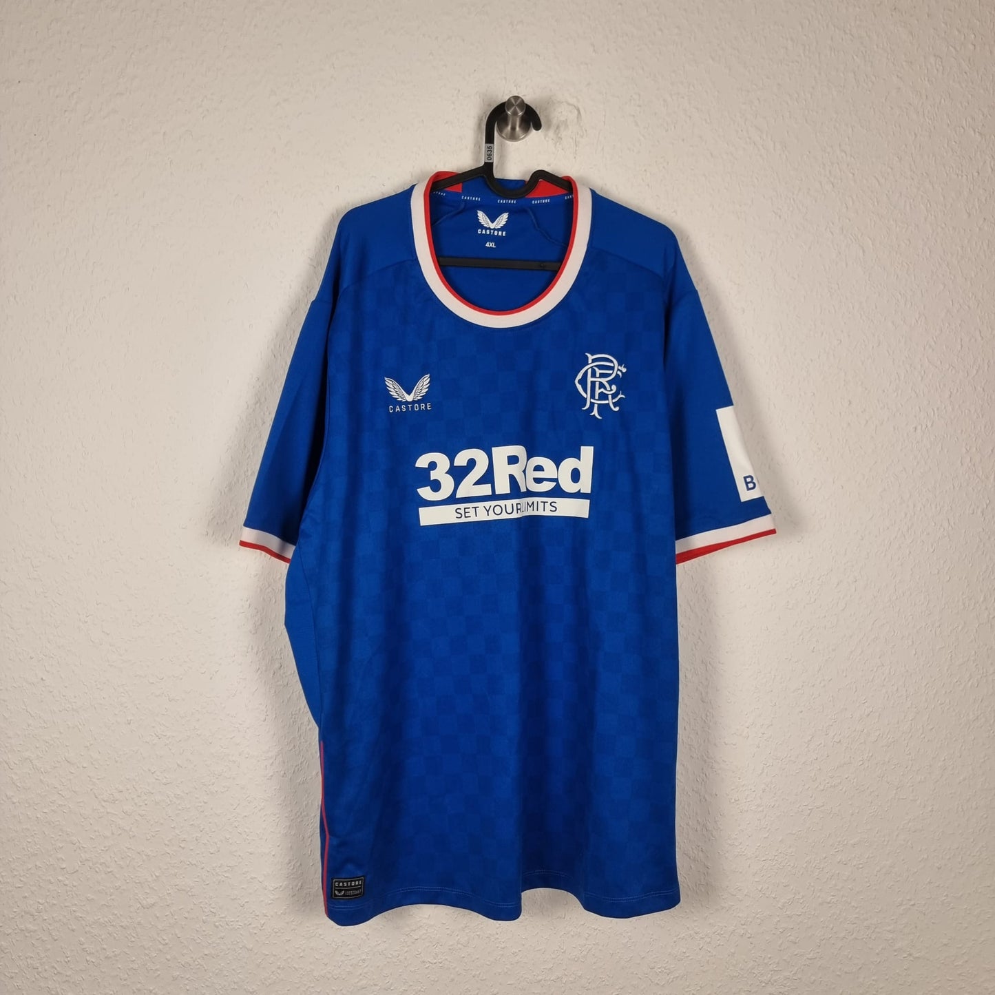 Trikot - Rangers FC - 2020/2021 - 4XL - Heim