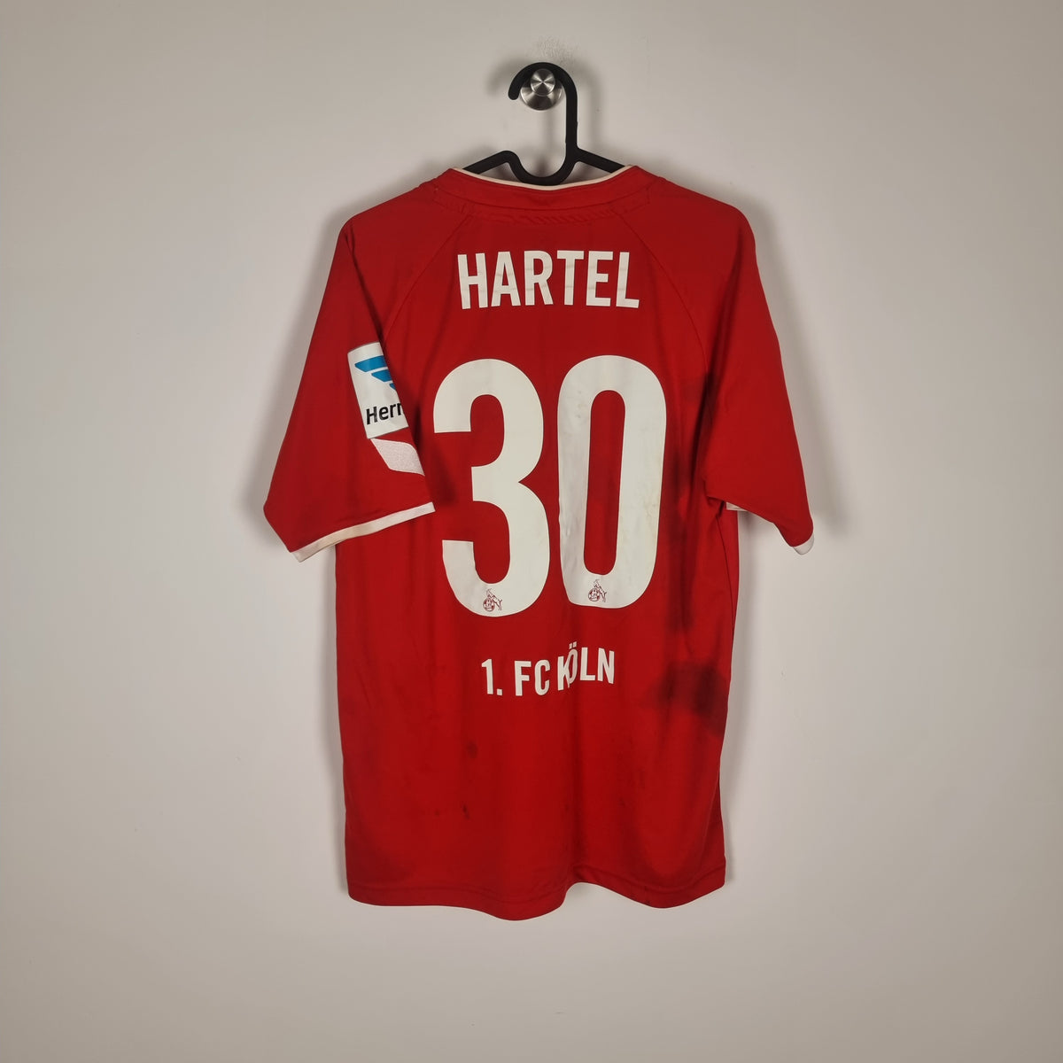 Trikot - 1. FC Köln - Marcel Hartel - 2017/2018 - M - Auswärts