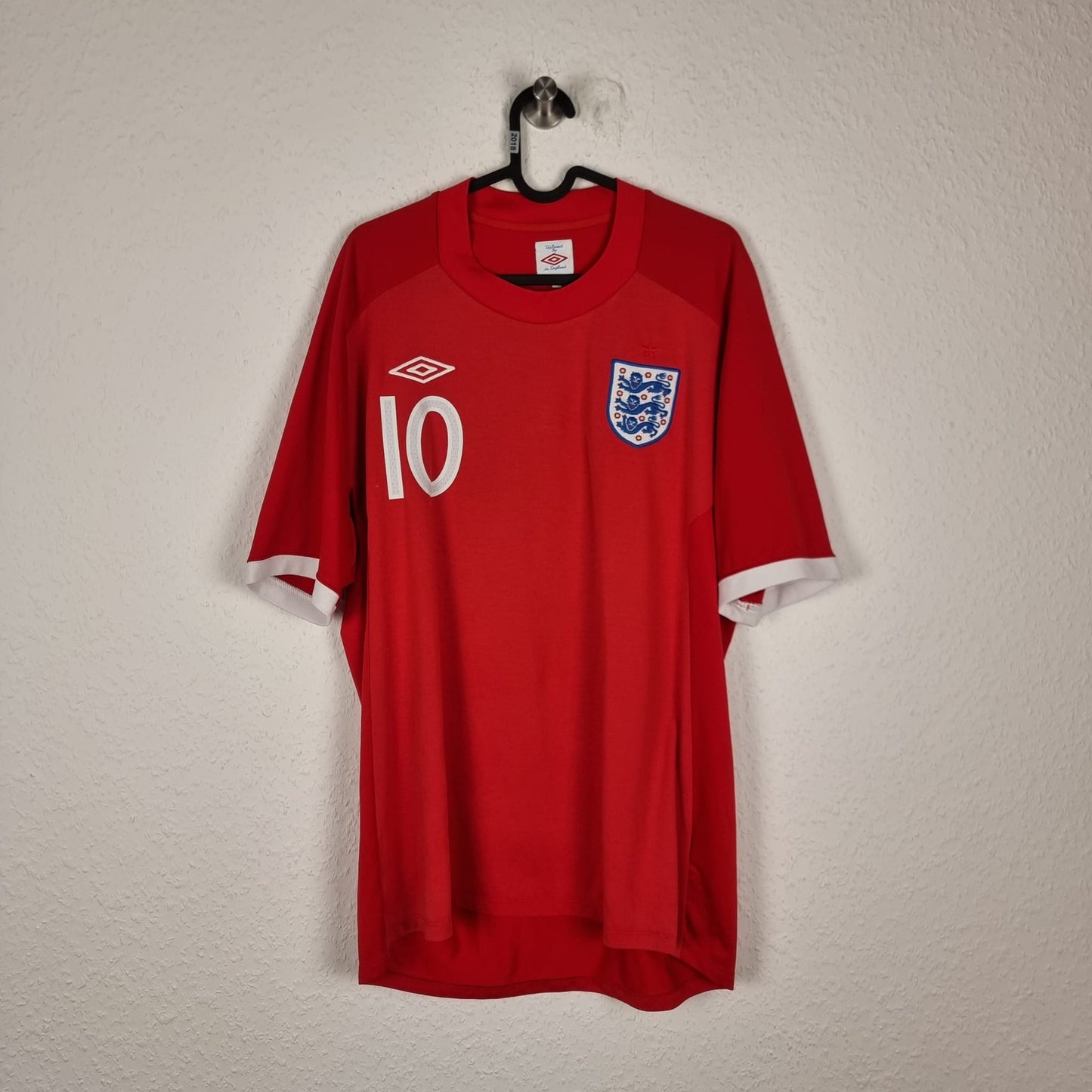Trikot - Wayne Rooney - England - 2010 - XL - Auswärts