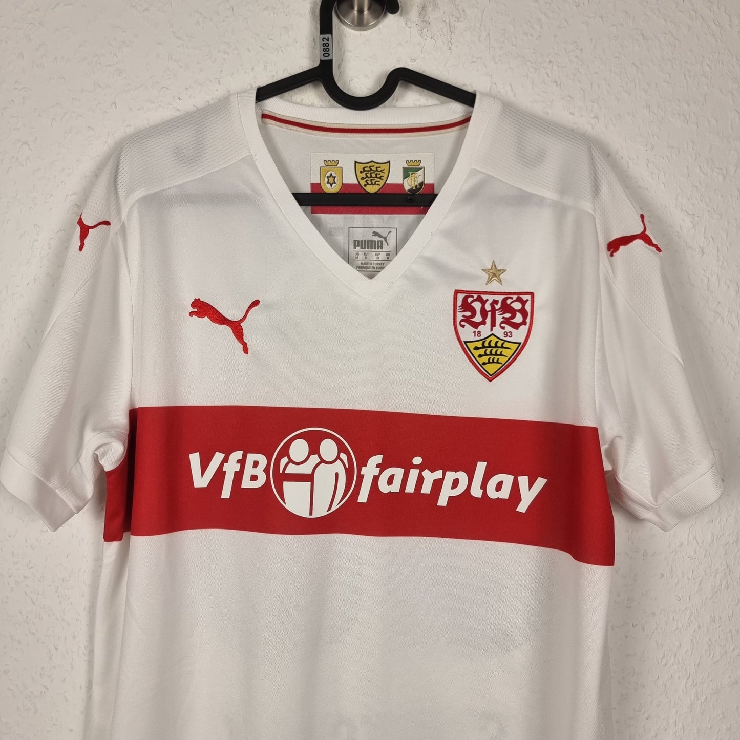 Trikot - Jan Kliment - VfB Stuttgart - 2015/2016 - M - Heim