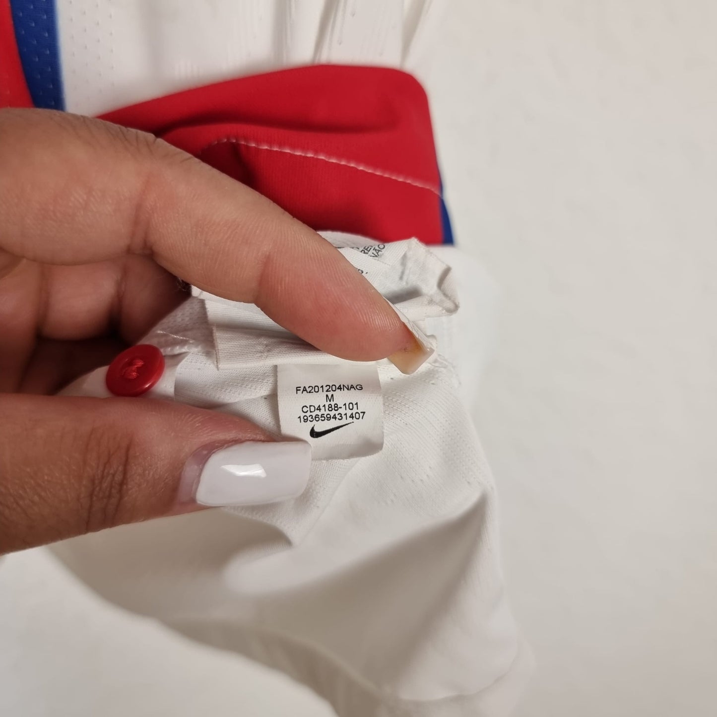 Trikot - Kylian Mbappé - Paris Saint-Germain - 2020/2021 - M - Auswärts