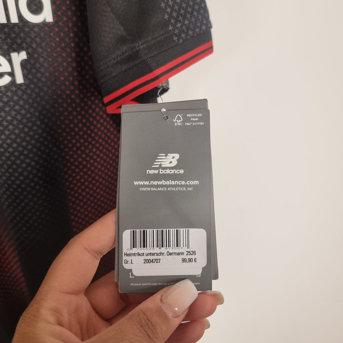 Trikot - Bayer 04 Leverkusen - Tim Oermann - 2025/2026 - L - Heim