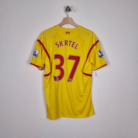 Trikot - FC Liverpool - Martin Škrtel - 2014/2015 - M - Auswärts