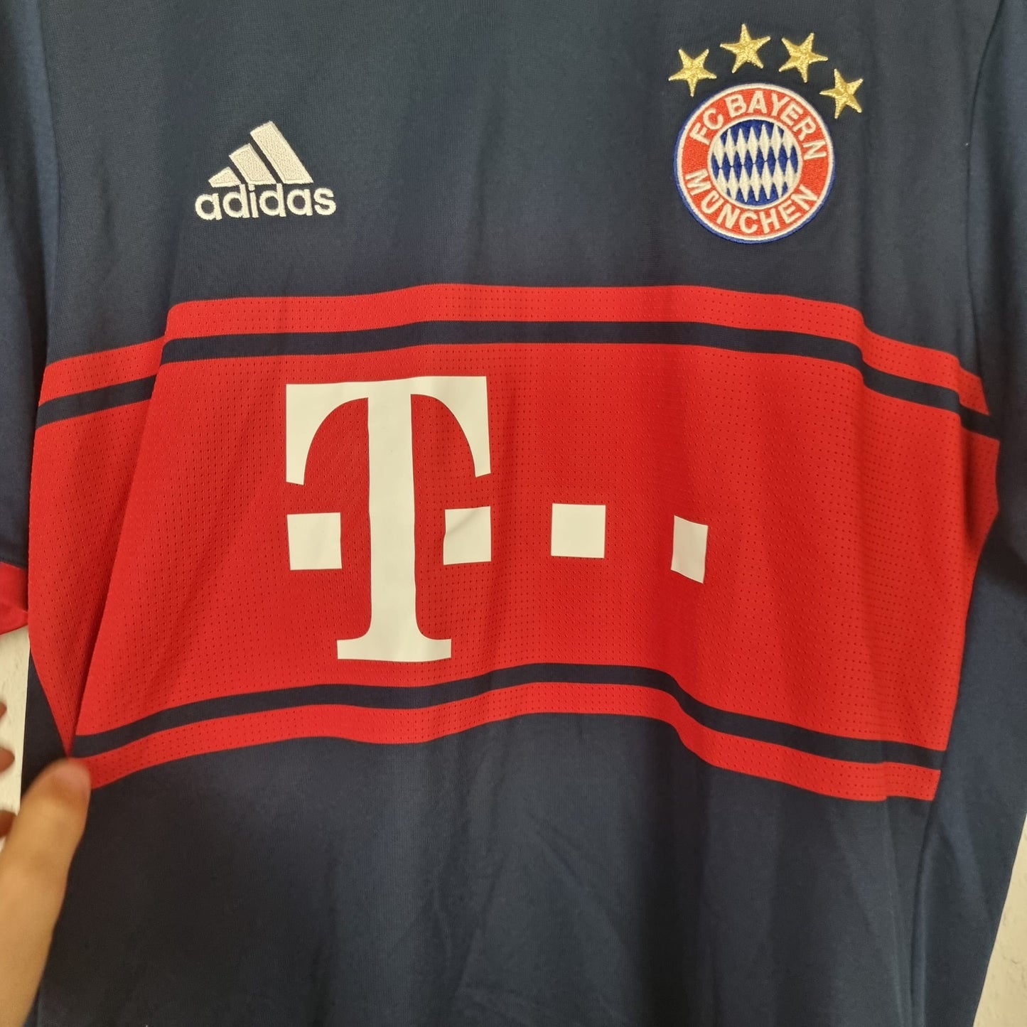 Trikot - FC Bayern München - Robert Lewandowski - 2017/2018 - XL - Auswärts