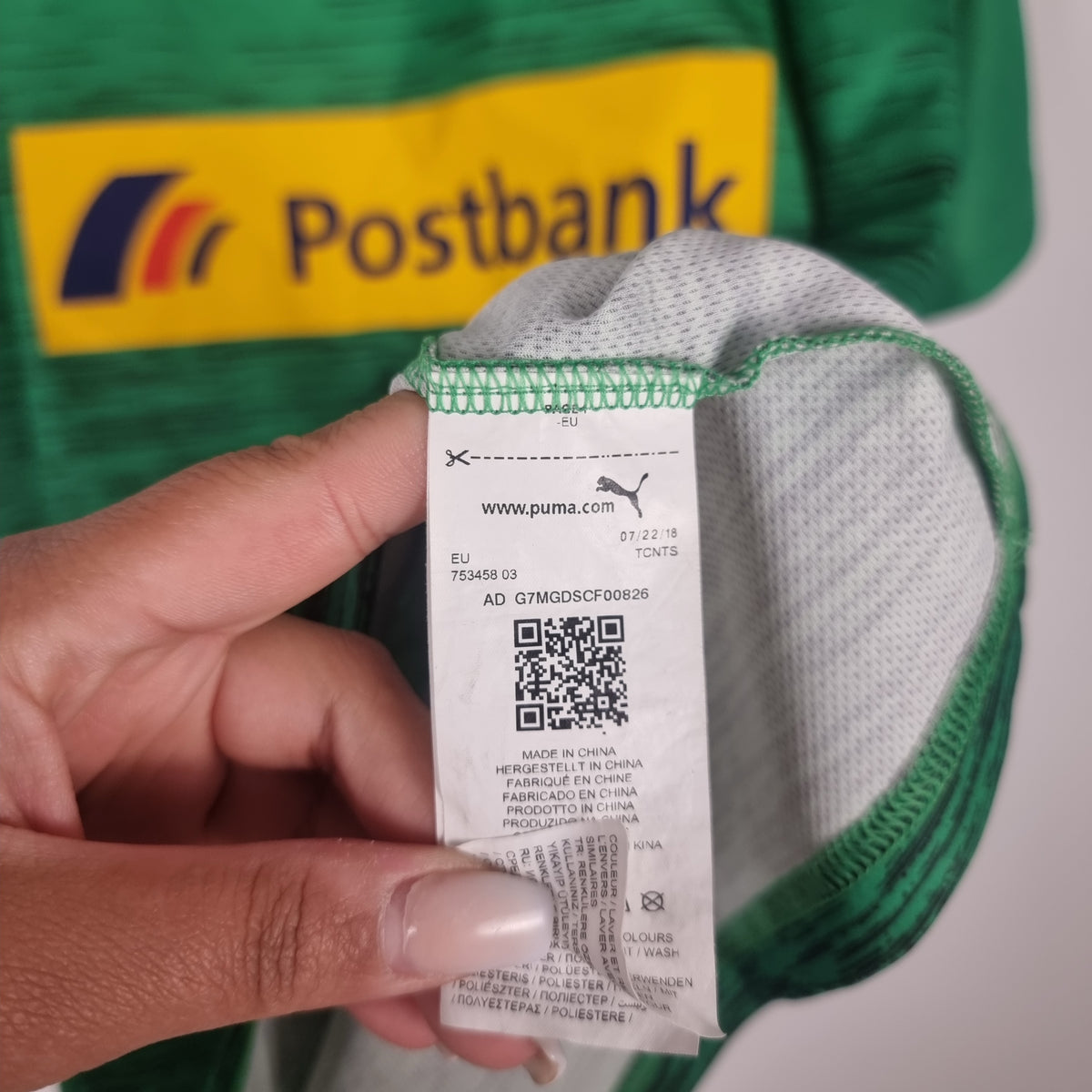 Jersey - Borussia Mönchengladbach - Matthias Ginter - 2018/2019 - L - Away