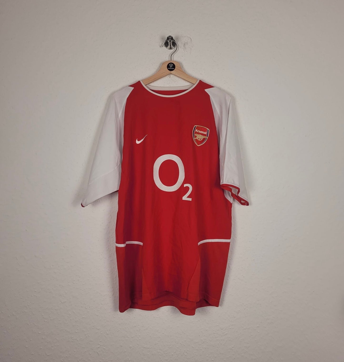 Trikot - FC Arsenal - Robert Pirès - 2002/2003 - XL - Heim