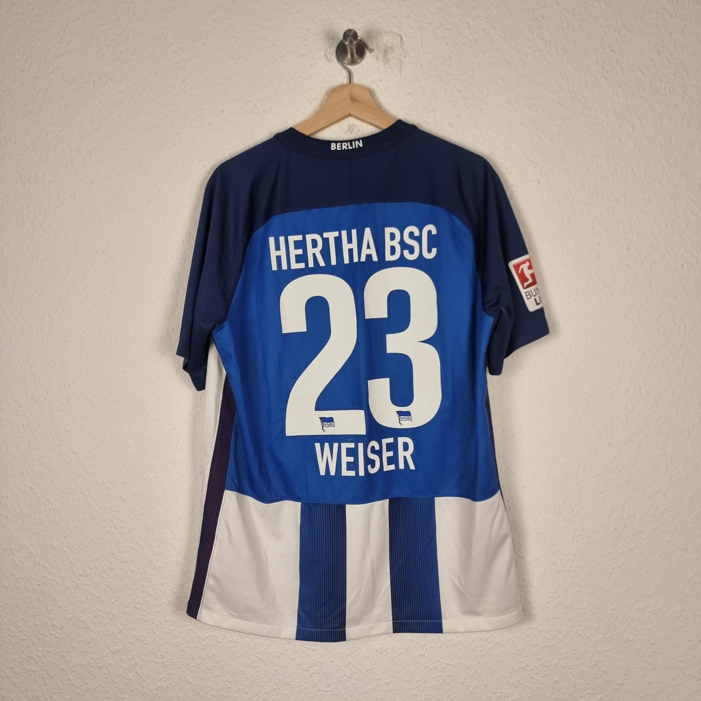 Trikot - Hertha BSC - Mitchell Weiser - 2016/2017 - L - Heim