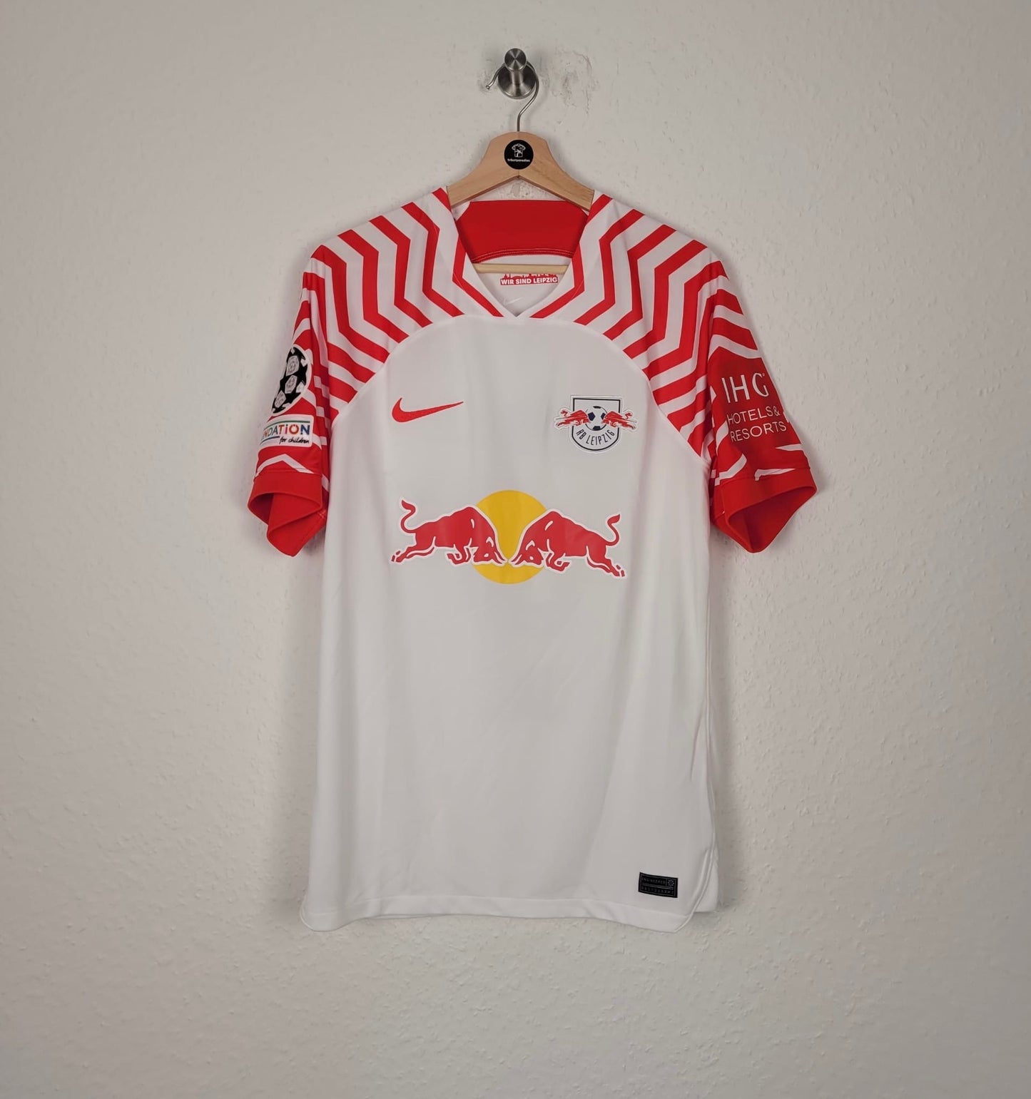 Trikot - RB Leipzig - Christopher Lenz - 2023/2024 - M - signiert - Heim