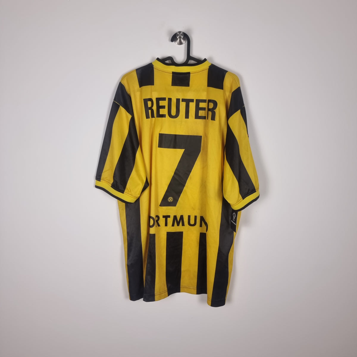 Jersey - Borussia Dortmund - Stefan Reuter - 2001/2002 - L - Home - match-worn