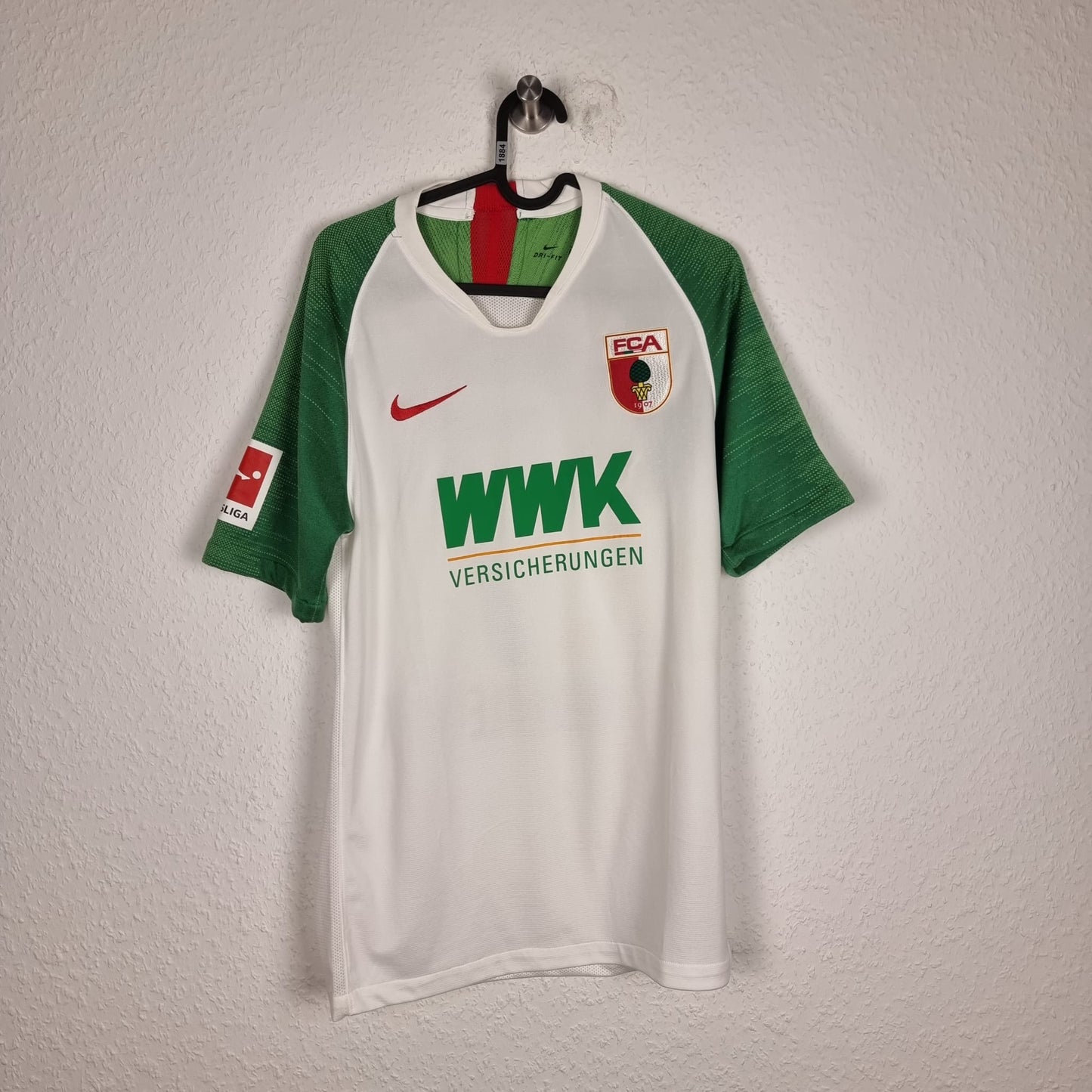 Trikot - FC Augsburg - Florian Niederlechner - 2019/2020 - S - Heim