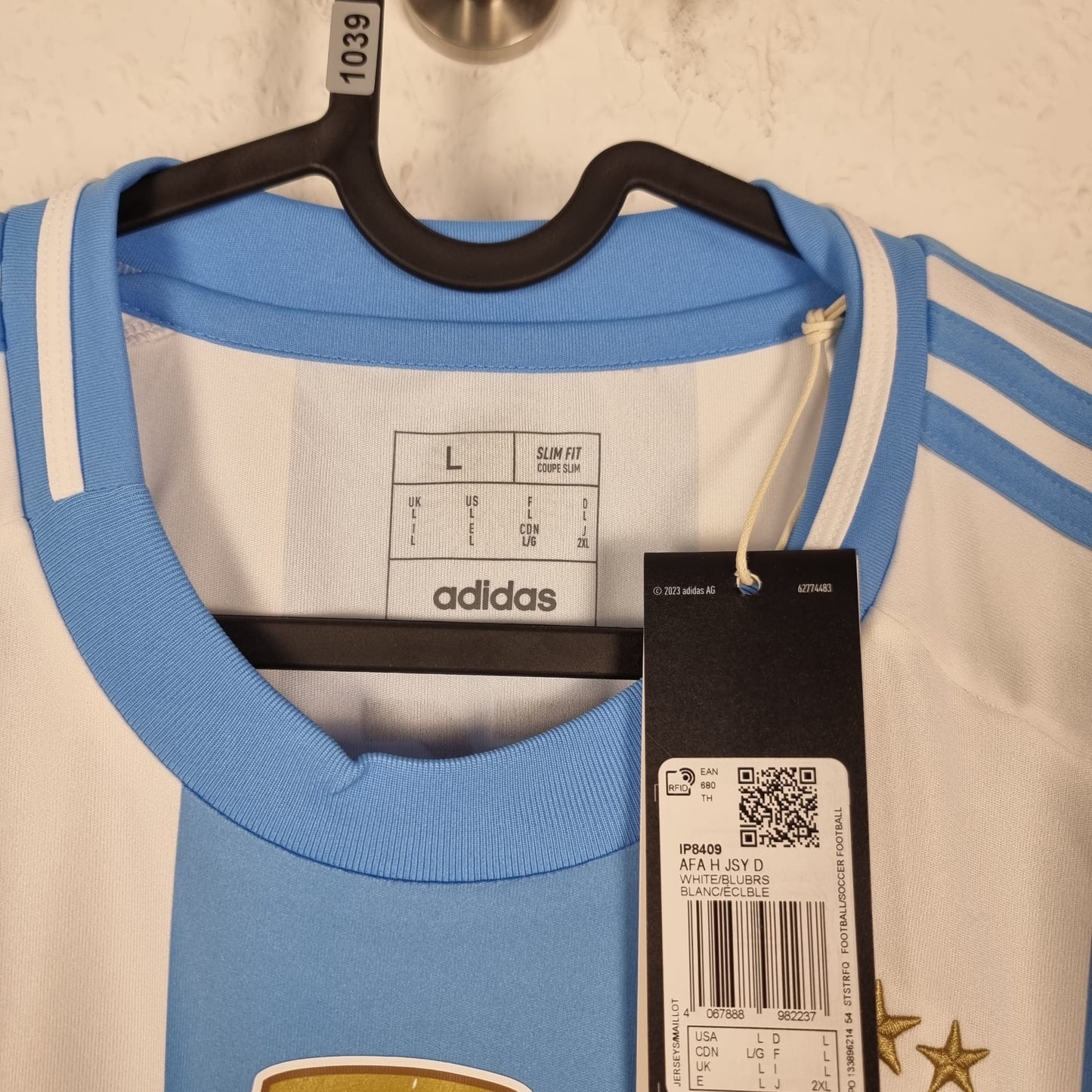 Trikot - Lionel Messi - Argentinien - 2024 - L - Heim