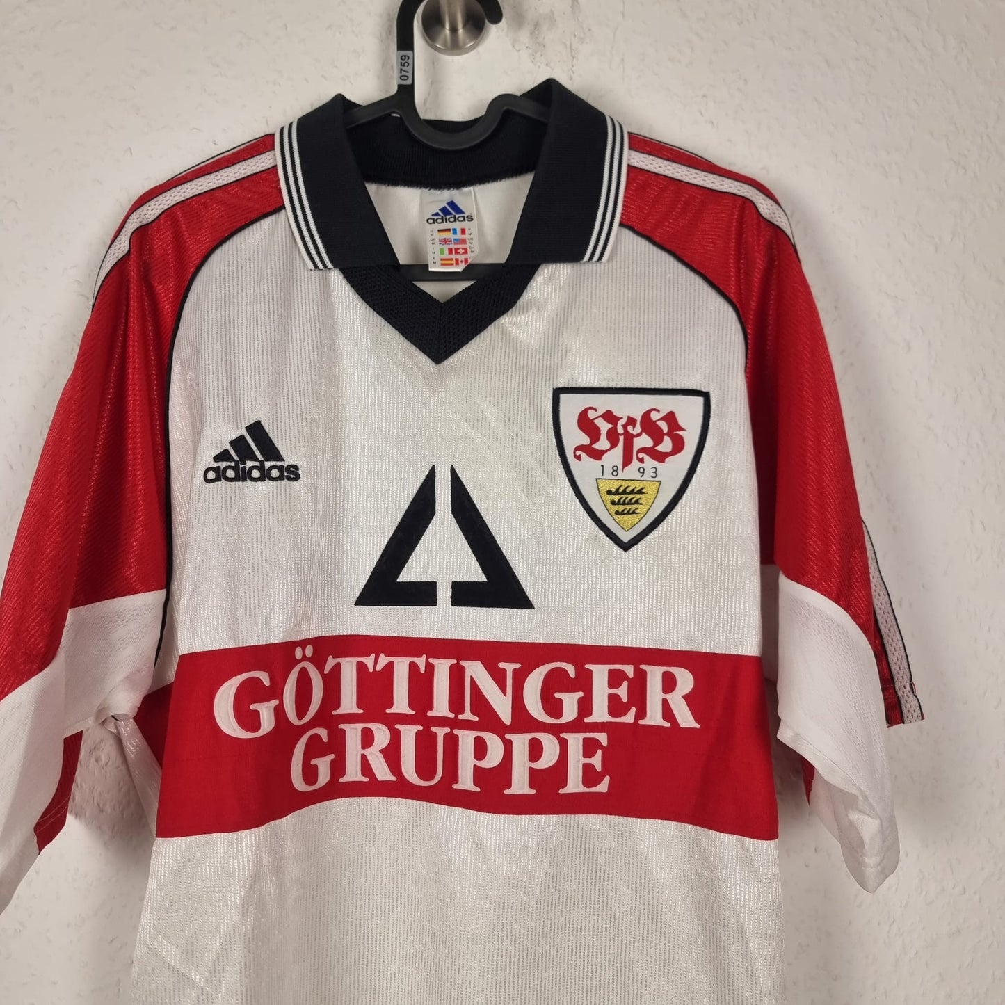 Trikot - VfB Stuttgart - 1998/1999 - M - Heim