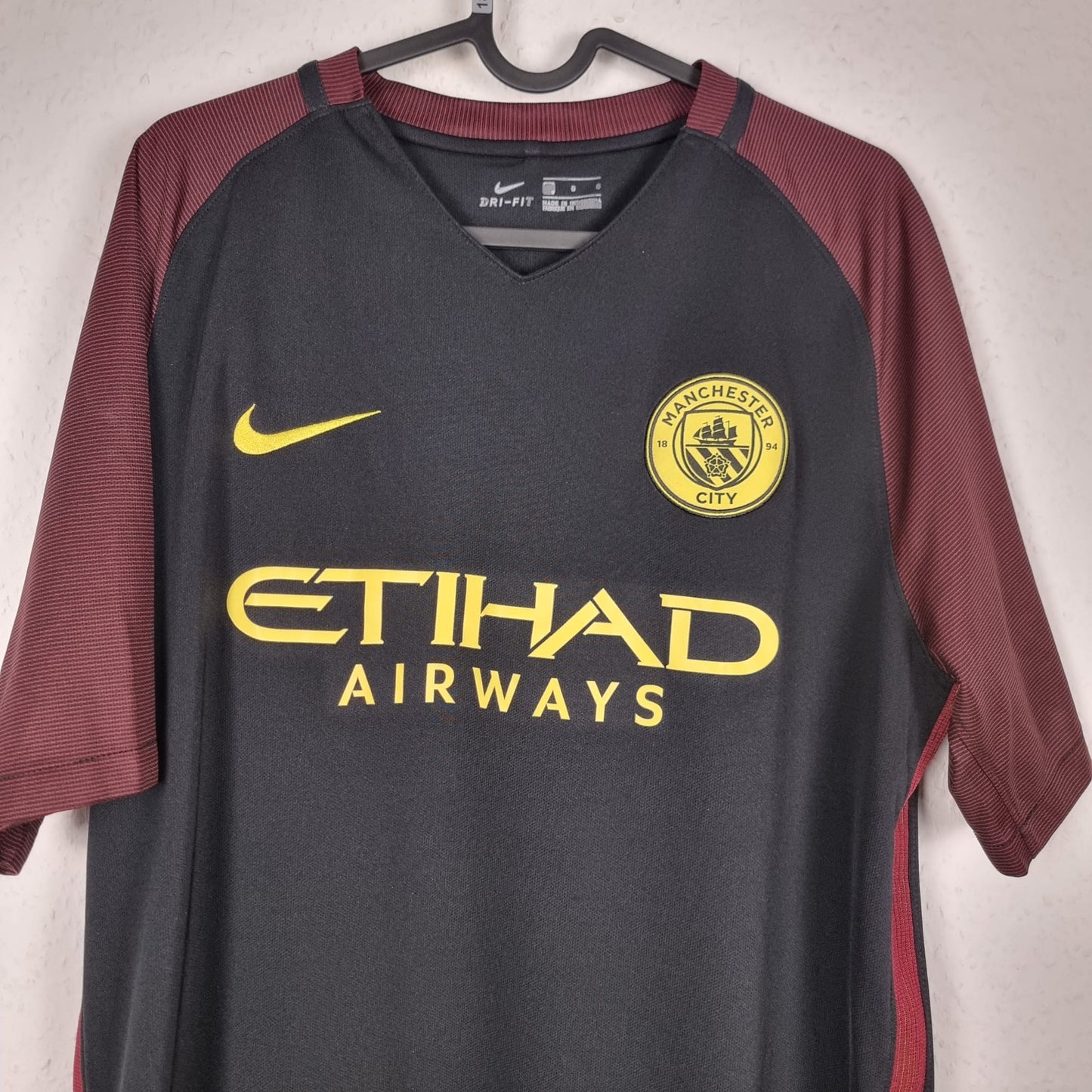 Trikot - Sergio Agüero - Manchester City - 2016/2017 - L - Auswärts