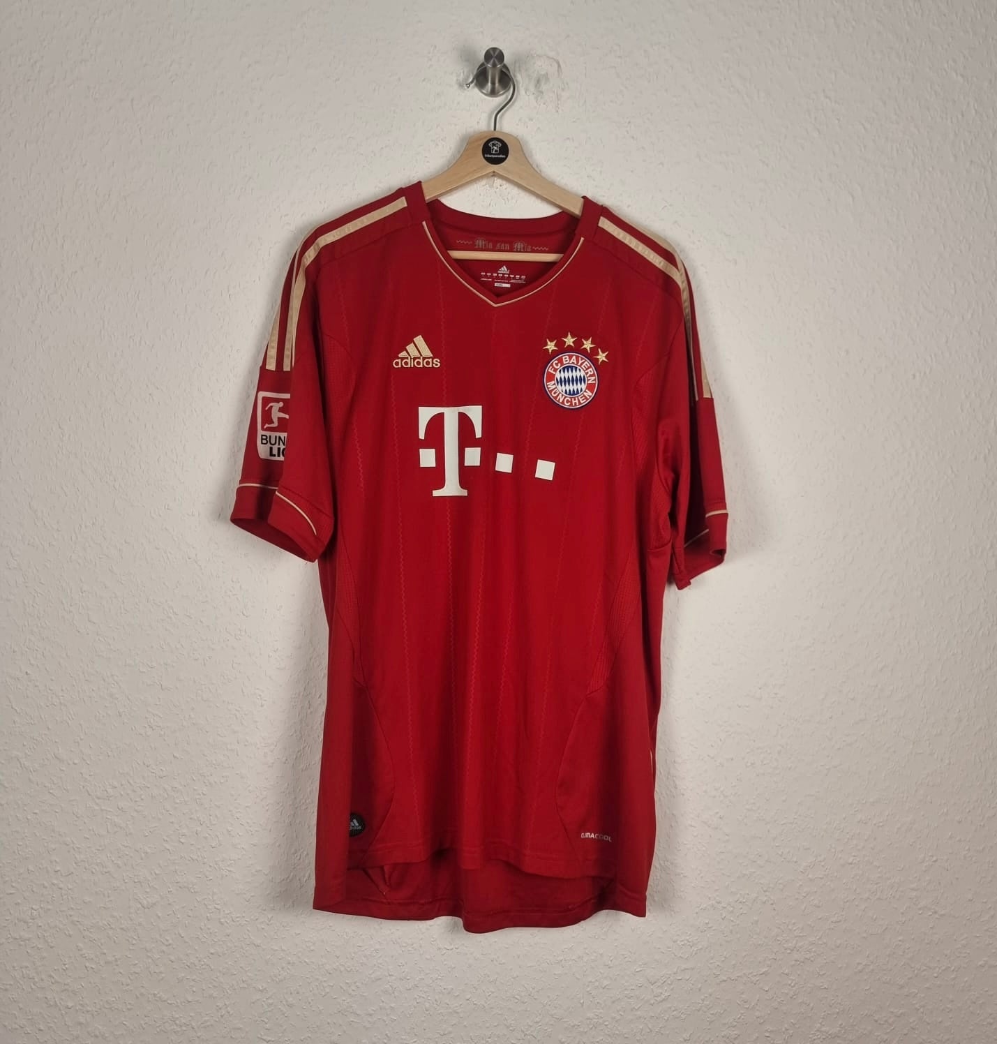 Trikot - FC Bayern München - Mario Gómez - 2011/2012 - L - Heim