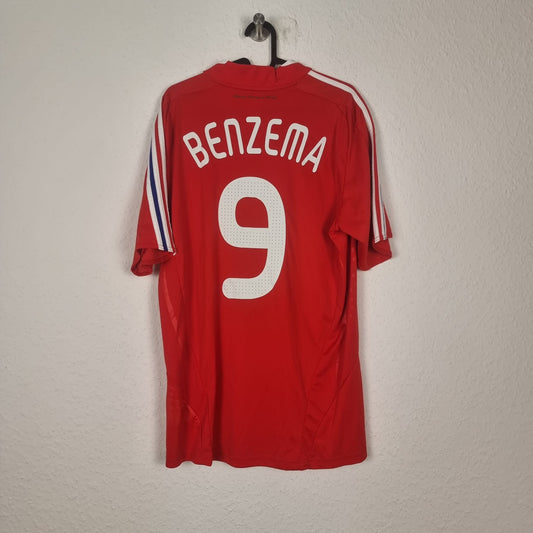 Trikot - Frankreich - Karim Benzema - 2008 - M - Auswärts