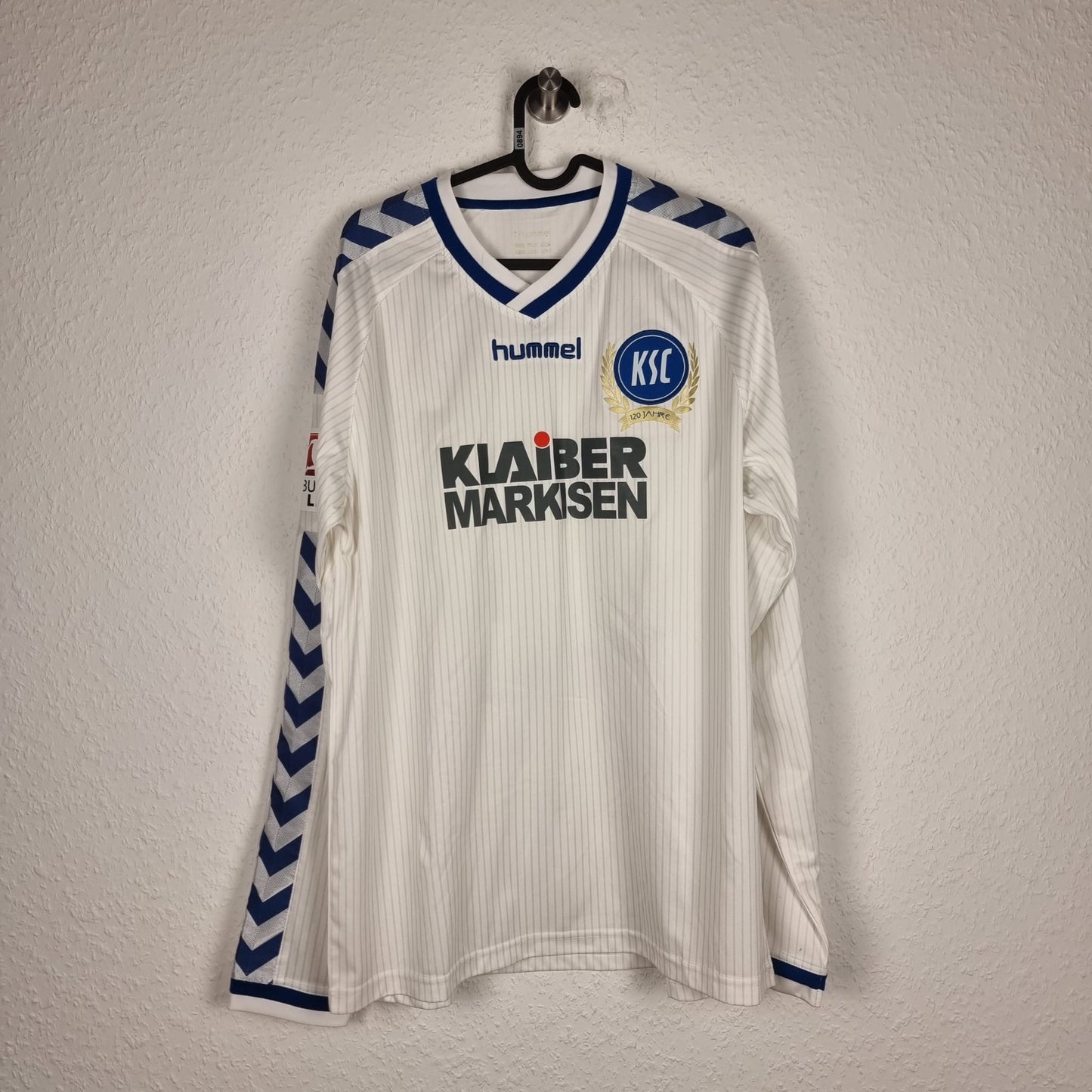 Trikot - Karlsruher SC - Martin Stoll - 2014/2015 - XL - Auswärts