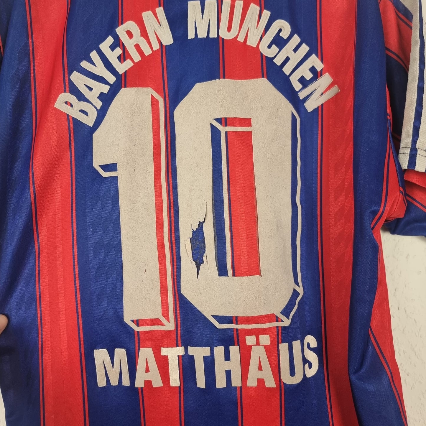 Trikot - FC Bayern München - Lothar Matthäus - 1995/1996 - M - Heim