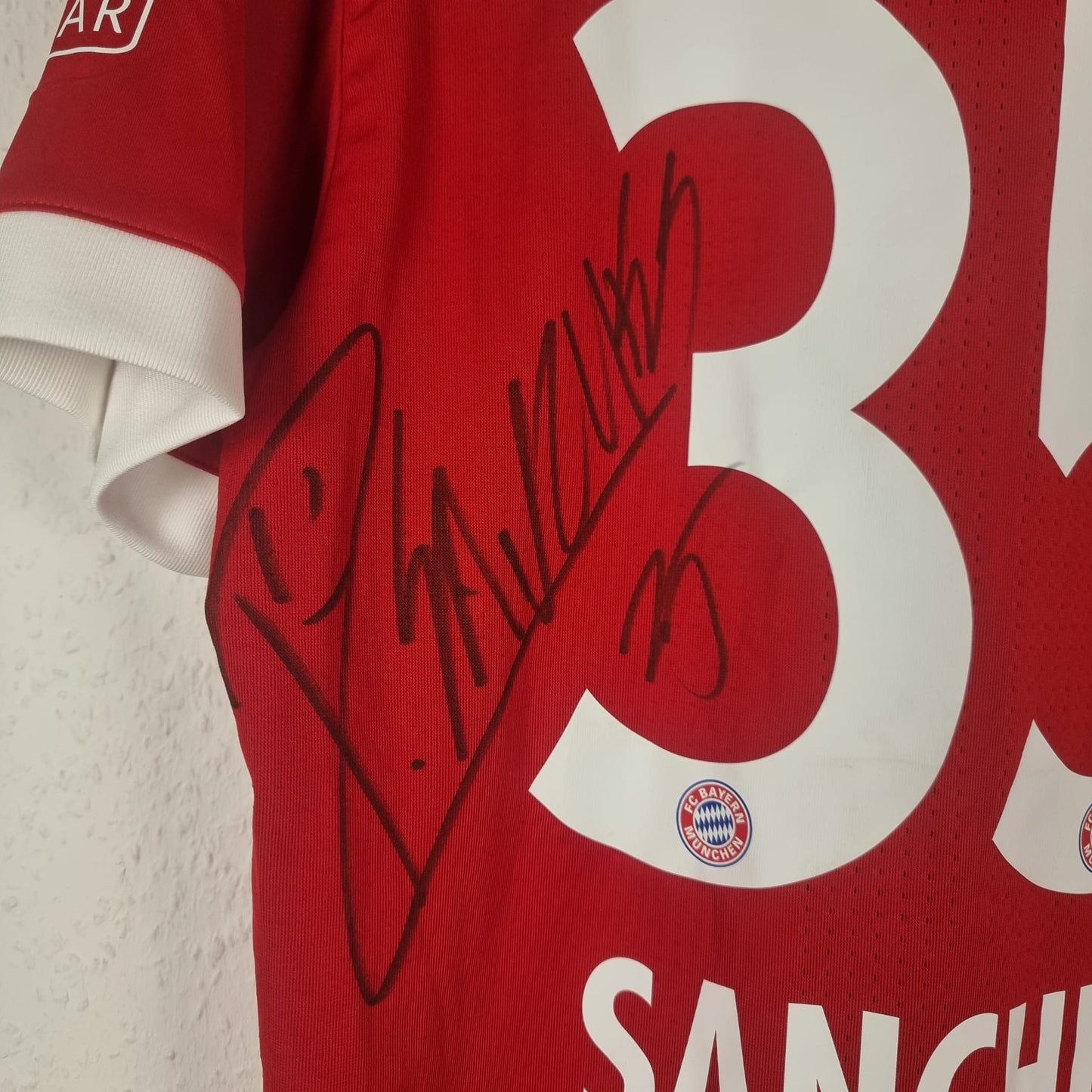 Jersey - FC Bayern Munich - Renato Sanches - 2017/2018 - Size 7 - Home - Player Issue