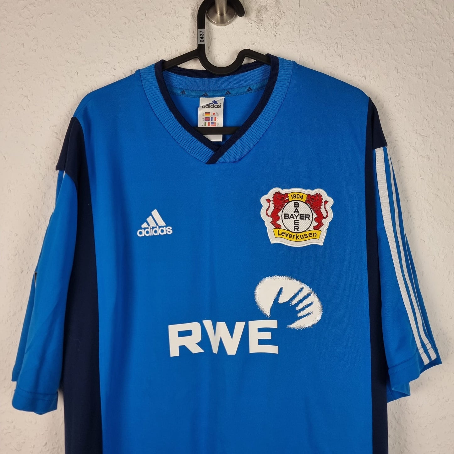Trikot - Bayer 04 Leverkusen - Pascal Ojigwe - 2001/2002 - XL - Auswärts