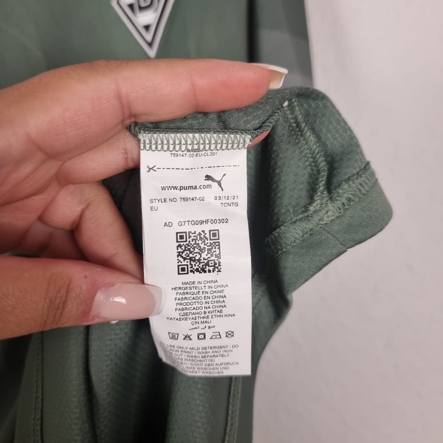 Trikot - Borussia Mönchengladbach - Ramy Bensebaini - 2021/2022 - XL - Auswärts