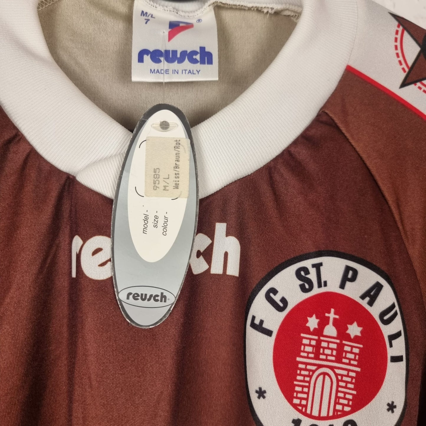 Trikot - FC St. Pauli - 1995/1996 - M/L - Neu - Heim