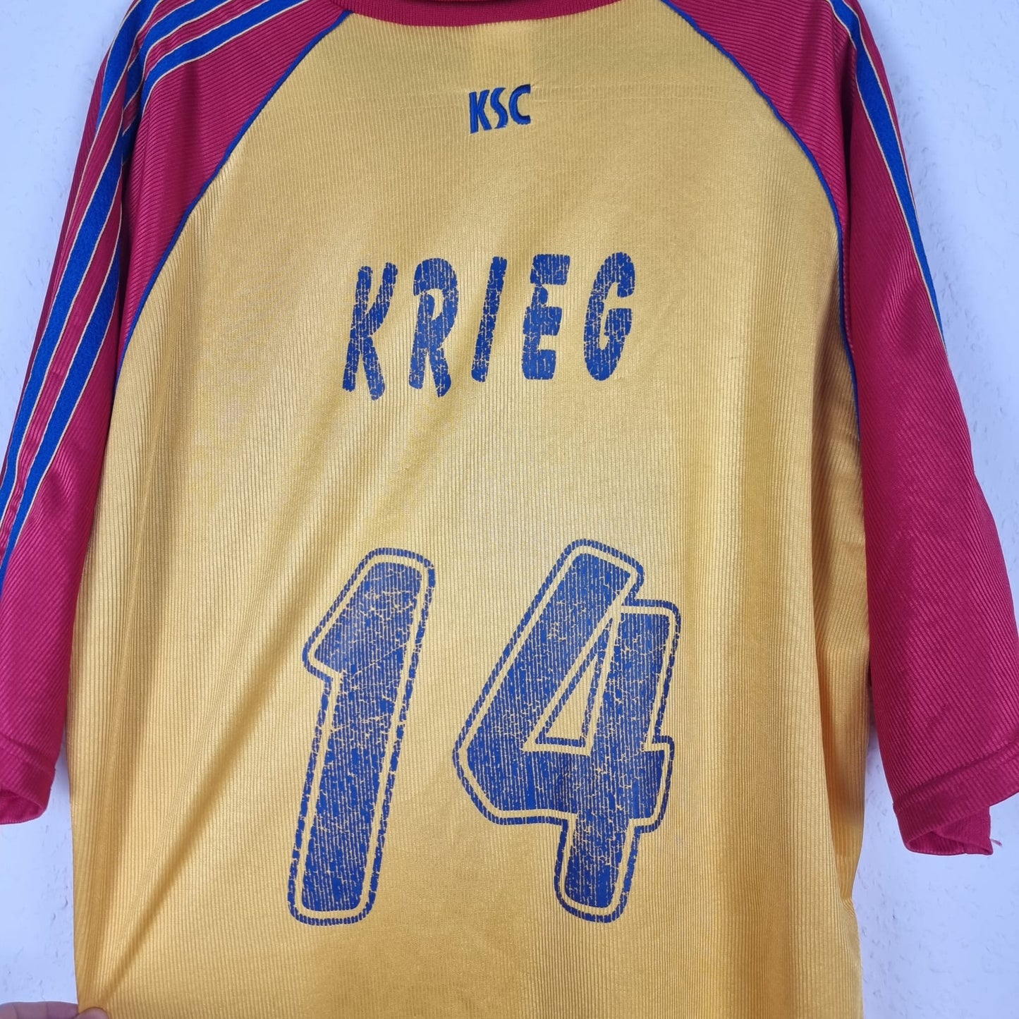 Trikot - Karlsruher SC - Rainer Krieg - 1998/1999 - XL - Auswärts