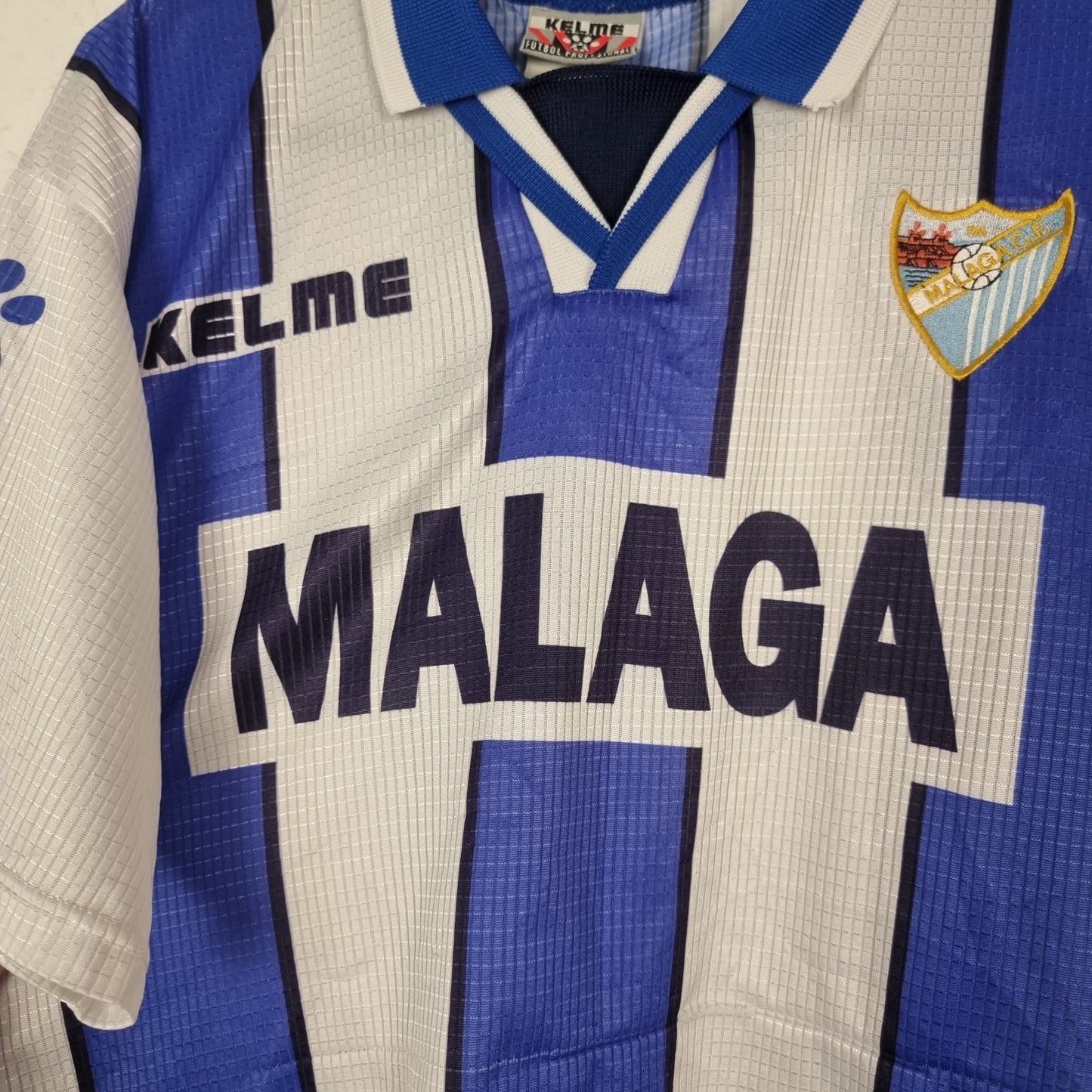 Trikot - Málaga CF - 1998/1999 - M - Heim