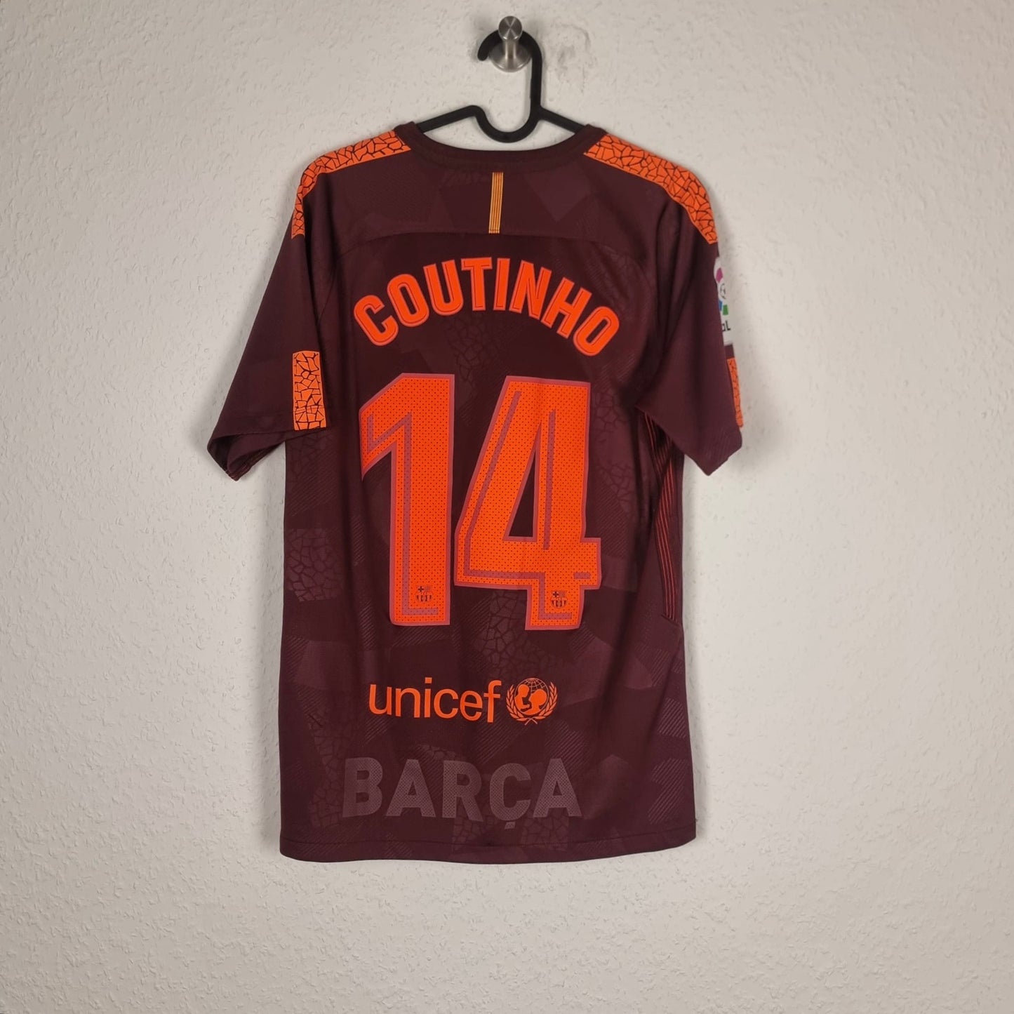 Trikot - FC Barcelona - Philippe Coutinho - 2017/2018 - S - drittes