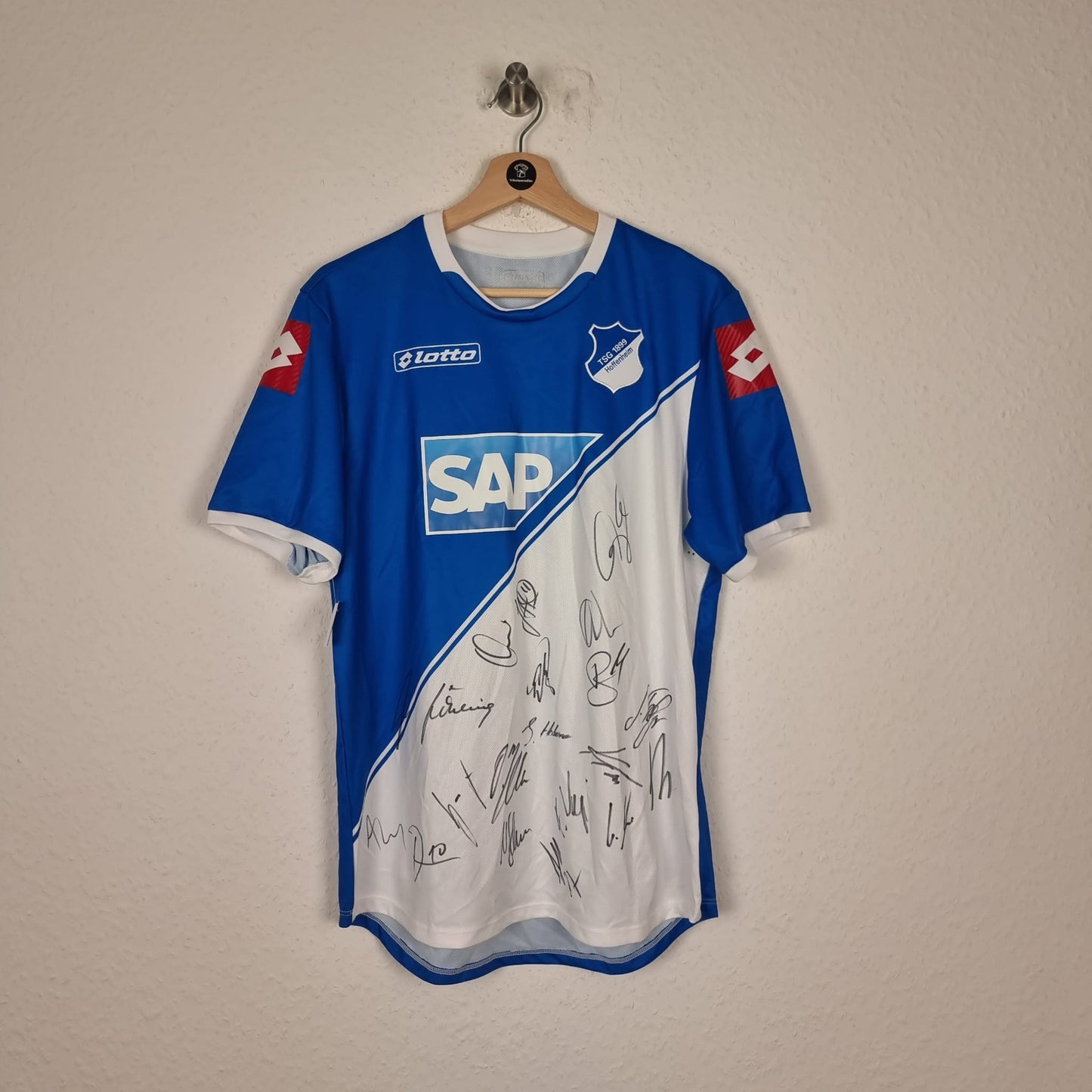 Trikot - TSG 1899 Hoffenheim - 2014/2015 - M - Neu - teamsigniert - Heim