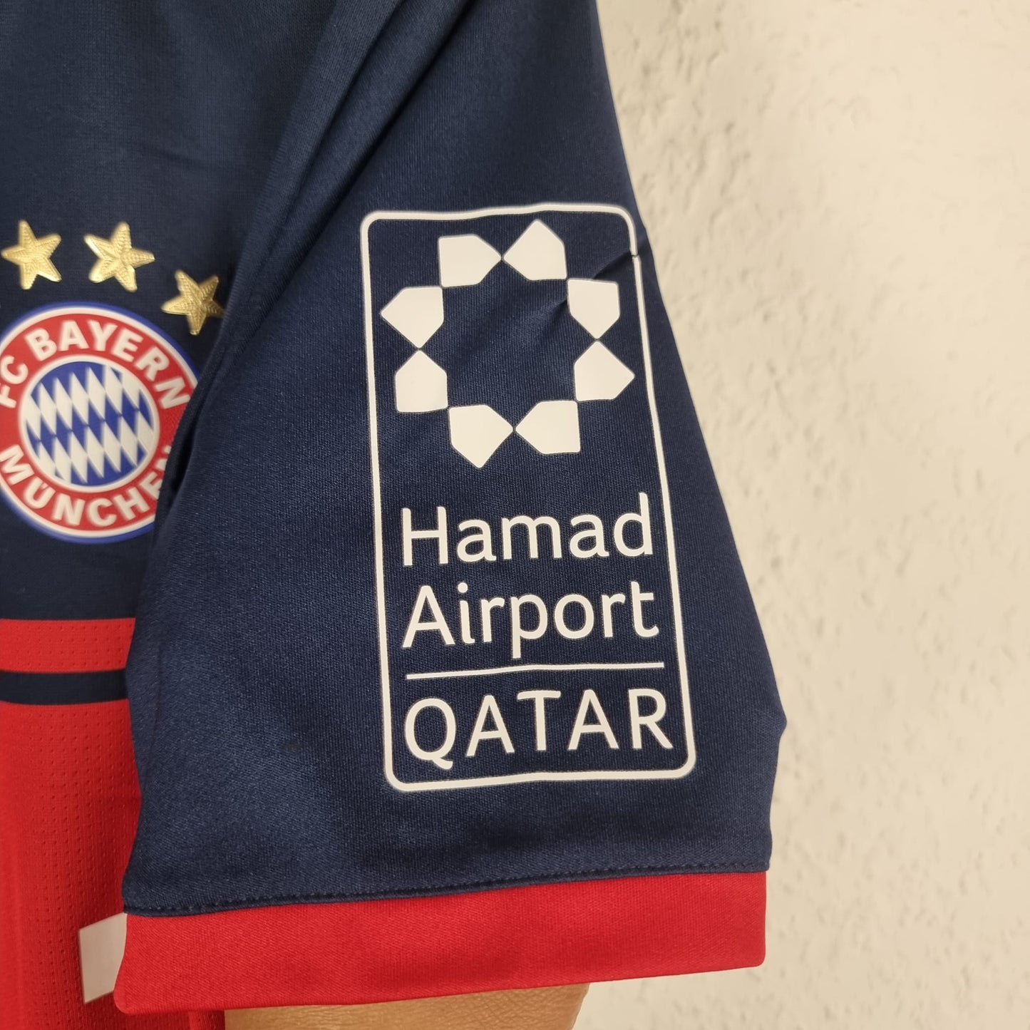 Jersey - FC Bayern Munich - David Alaba - 2017/2018 - Size 7 - Away - Player Issue