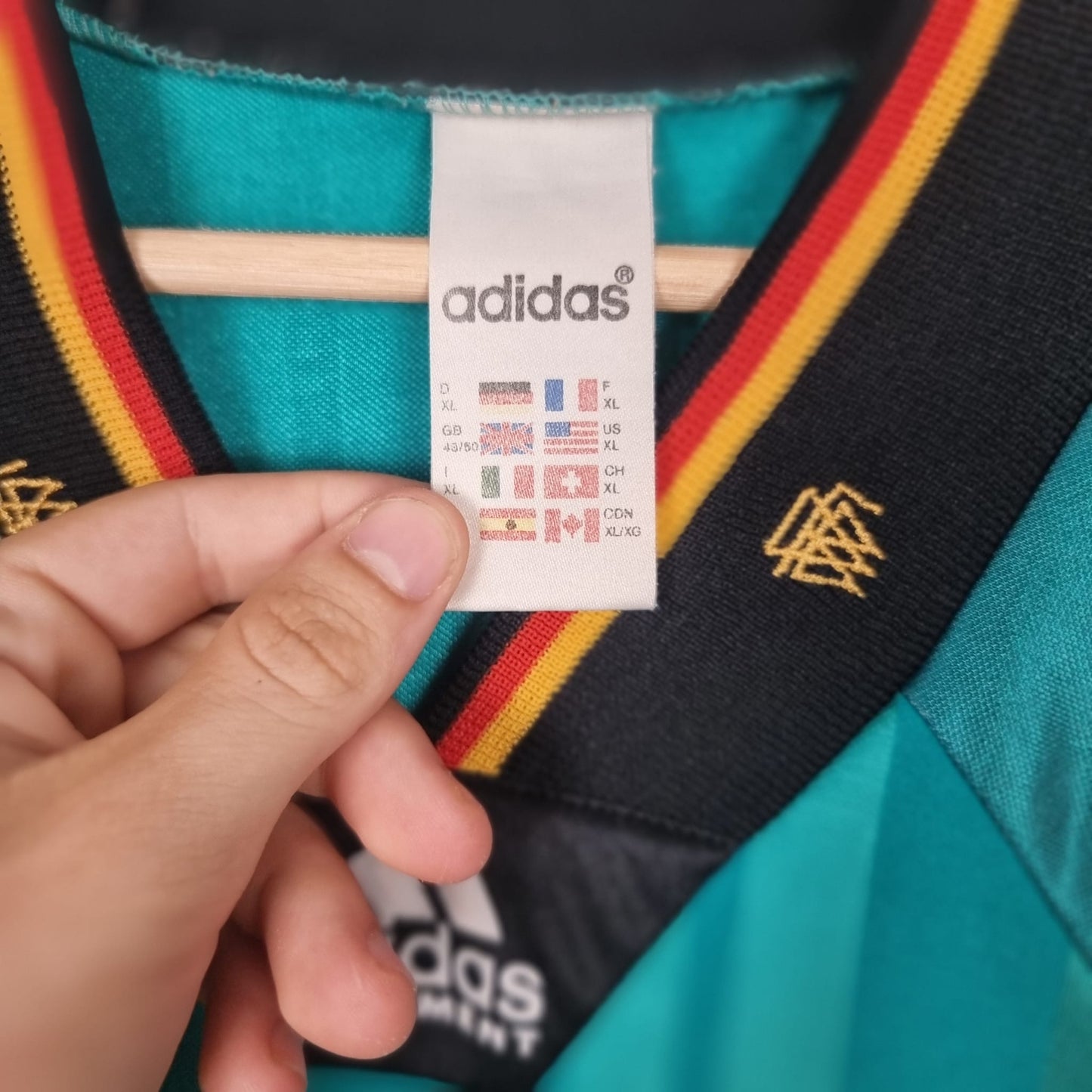 Trikot - Deutschland - 1992 - XL - Auswärts