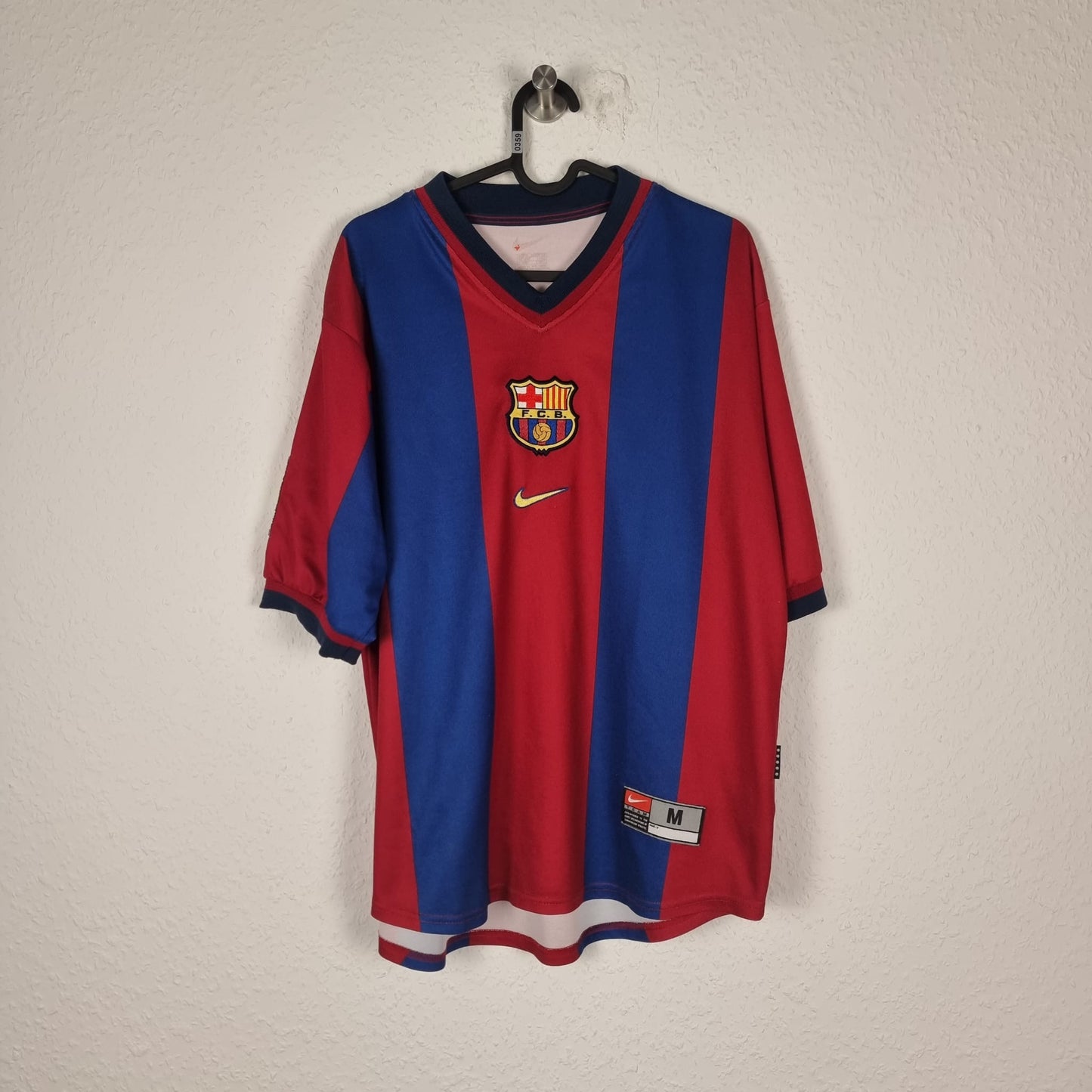 Trikot - FC Barcelona - 1998/1999 - M - Heim