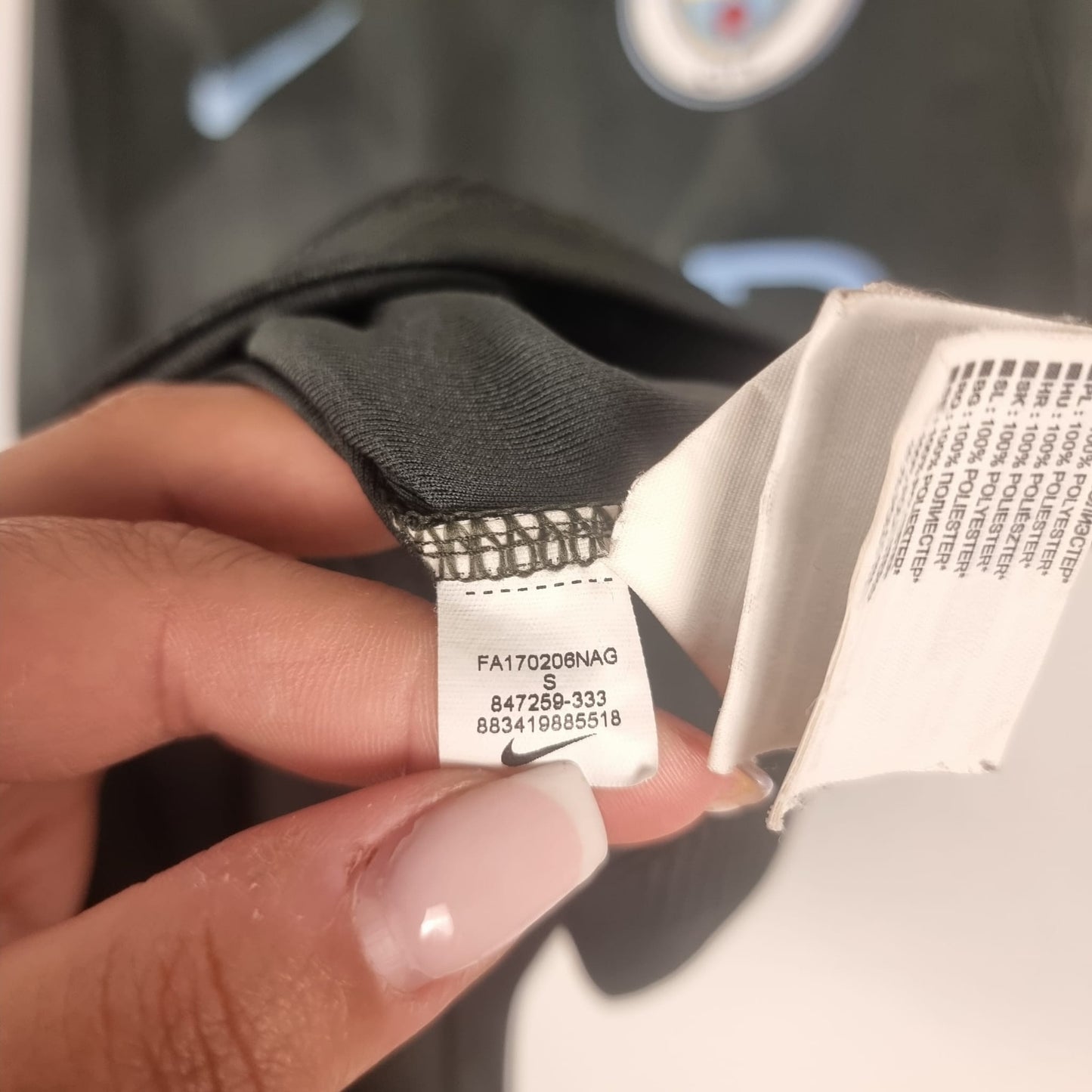 Jersey - Manchester City - Bernardo Silva - 2017/2018 - S - Third