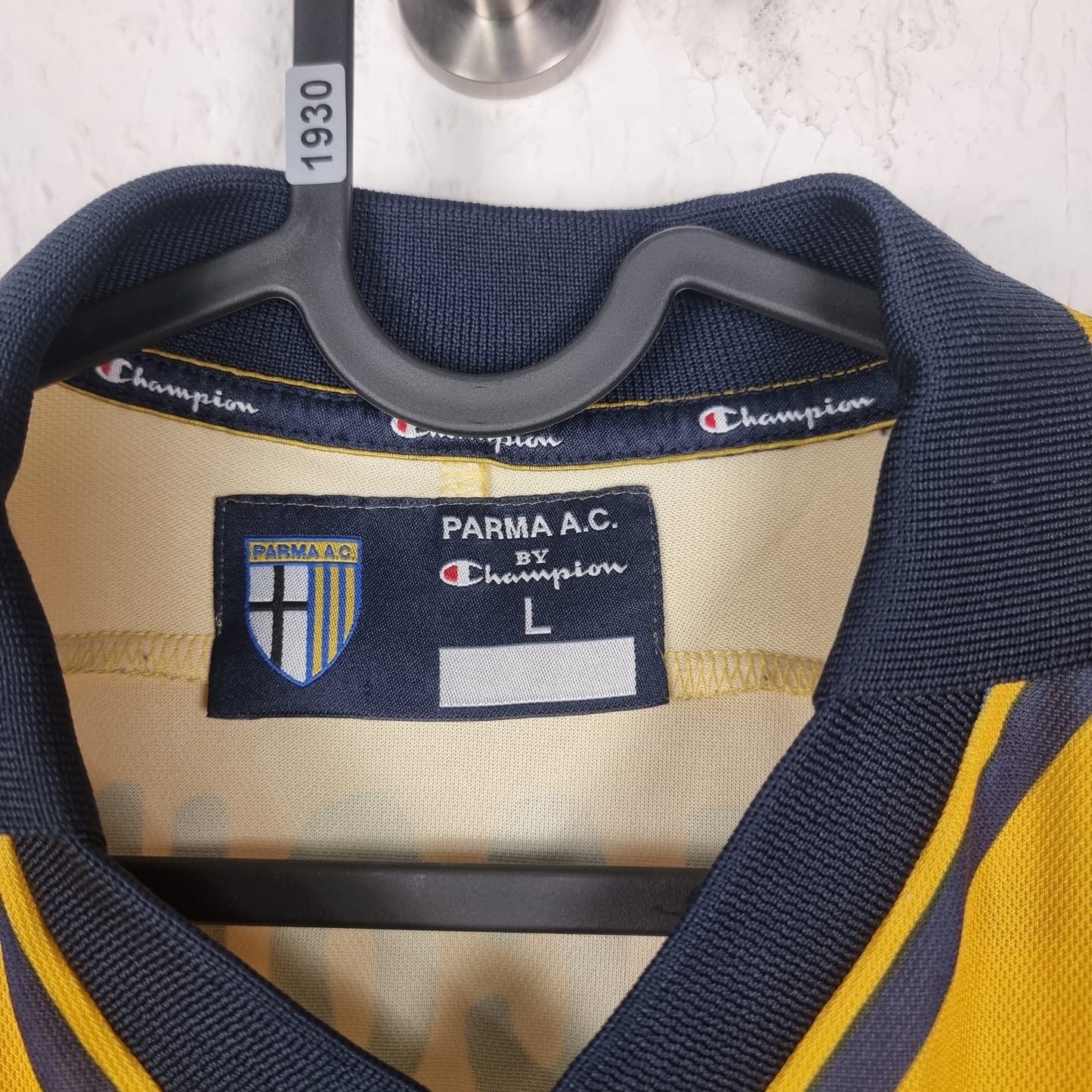 Trikot - Parma Calcio - Johan Micoud - 2000/2001 - L - Heim