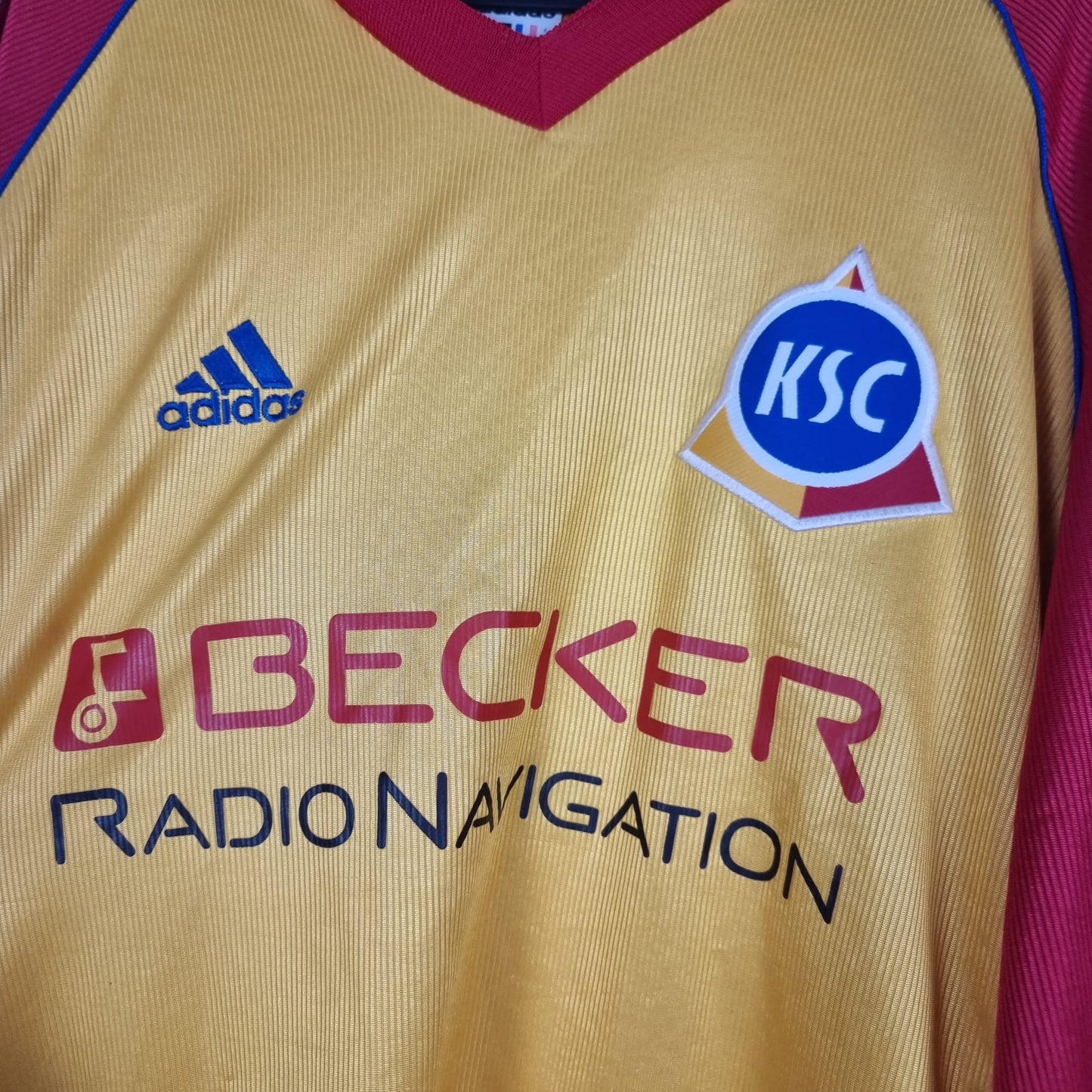Trikot - Karlsruher SC - Rainer Krieg - 1998/1999 - XL - Auswärts