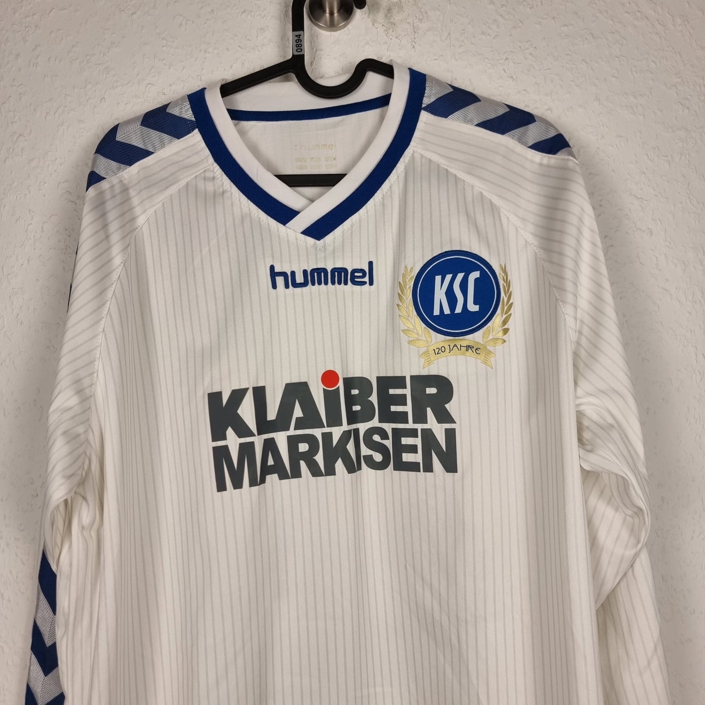 Trikot - Karlsruher SC - Martin Stoll - 2014/2015 - XL - Auswärts