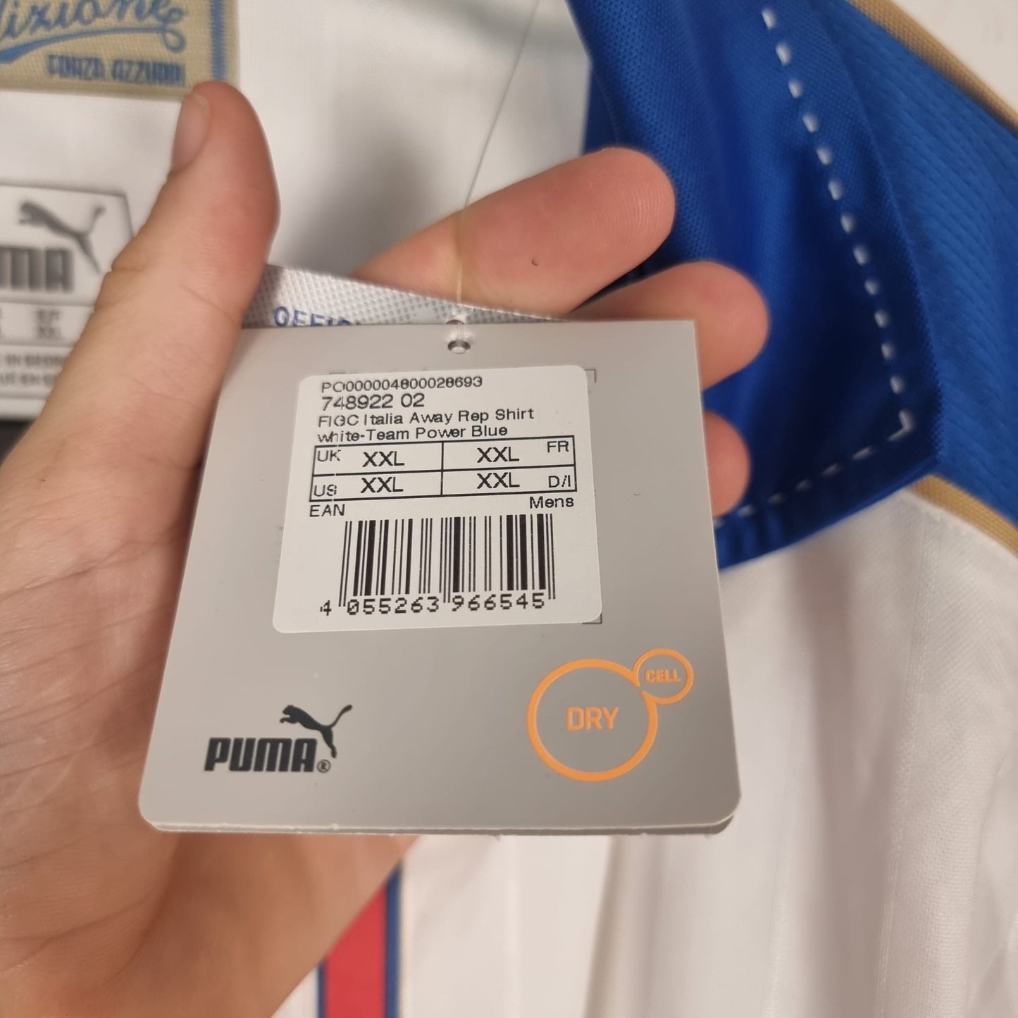Trikot - Italien - 2016 - XXL - Auswärts