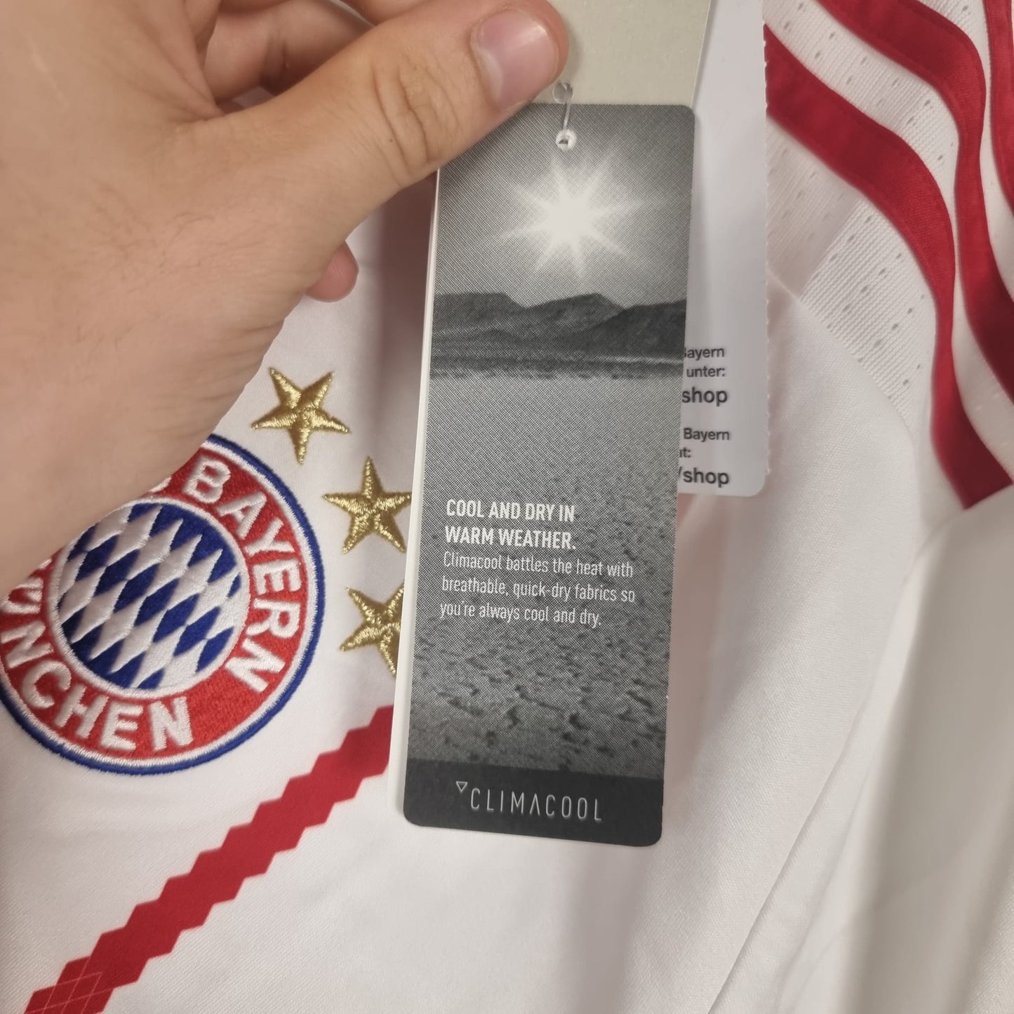 Trikot - FC Bayern München - Sebastian Rudy - 2017/2018 - XL - NEU - drittes
