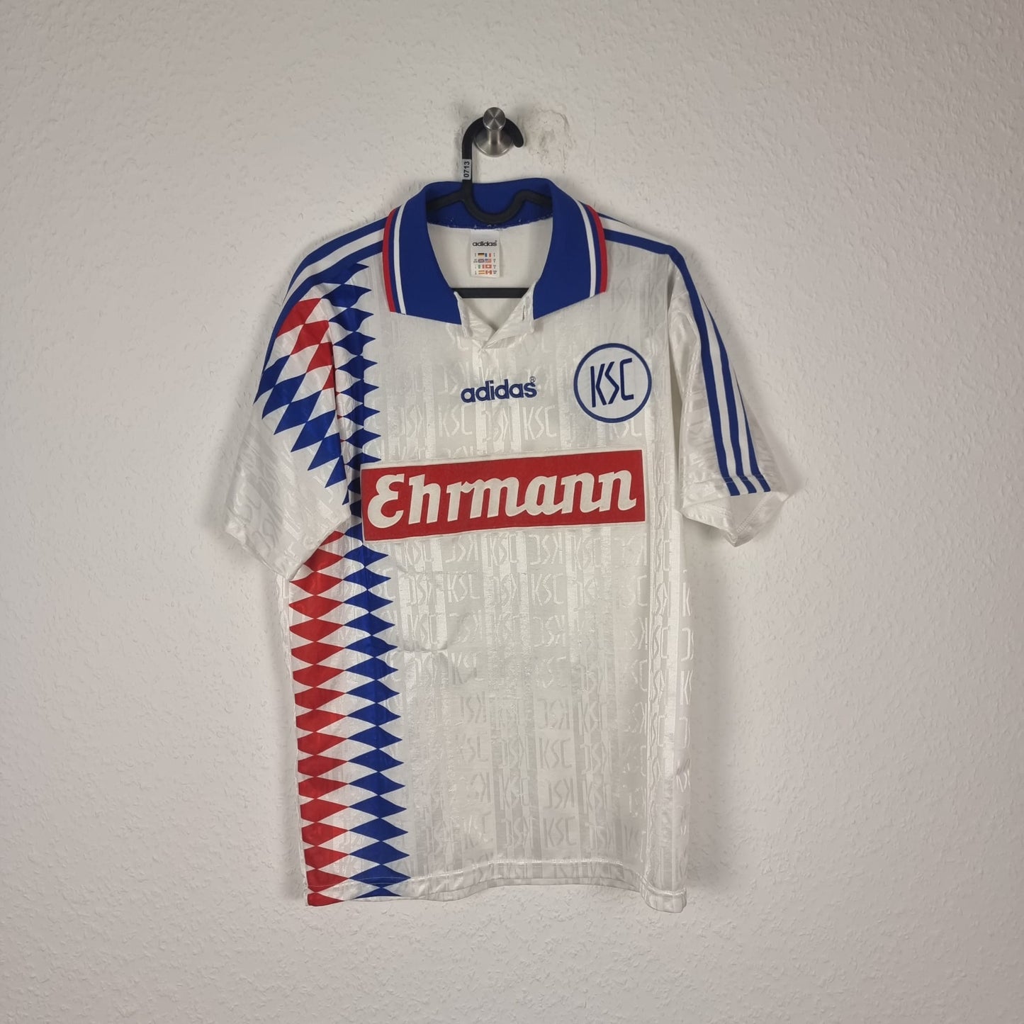 Trikot - Karlsruher SC - Thomas Häßler - 1995/1996 - S - Heim