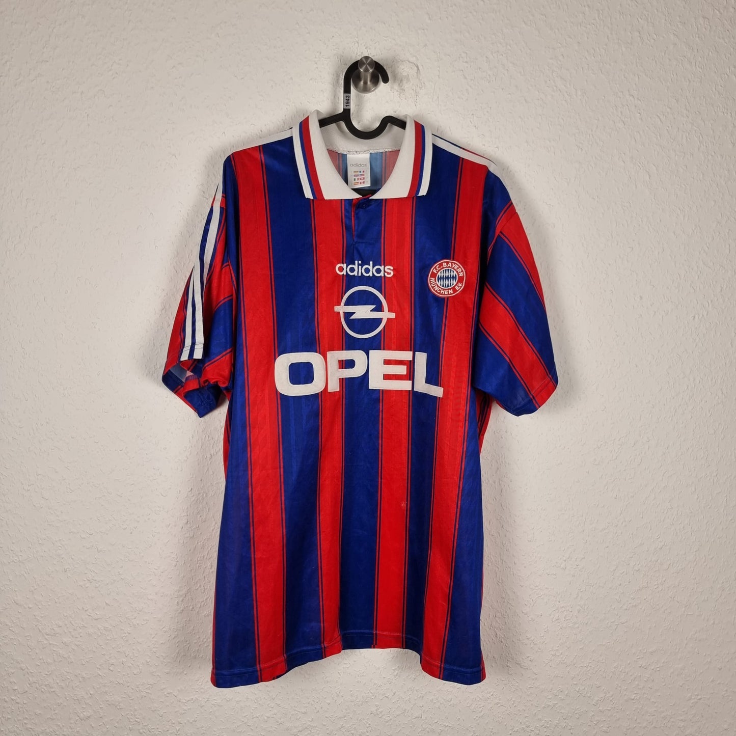Trikot - Bayern München - Jürgen Klinsmann - 1995/1996 - L - Heim