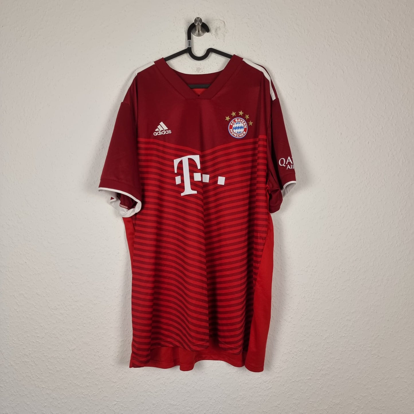 Trikot - Robert Lewandowski - FC Bayern München - 2021/2022 -3XL - Heim