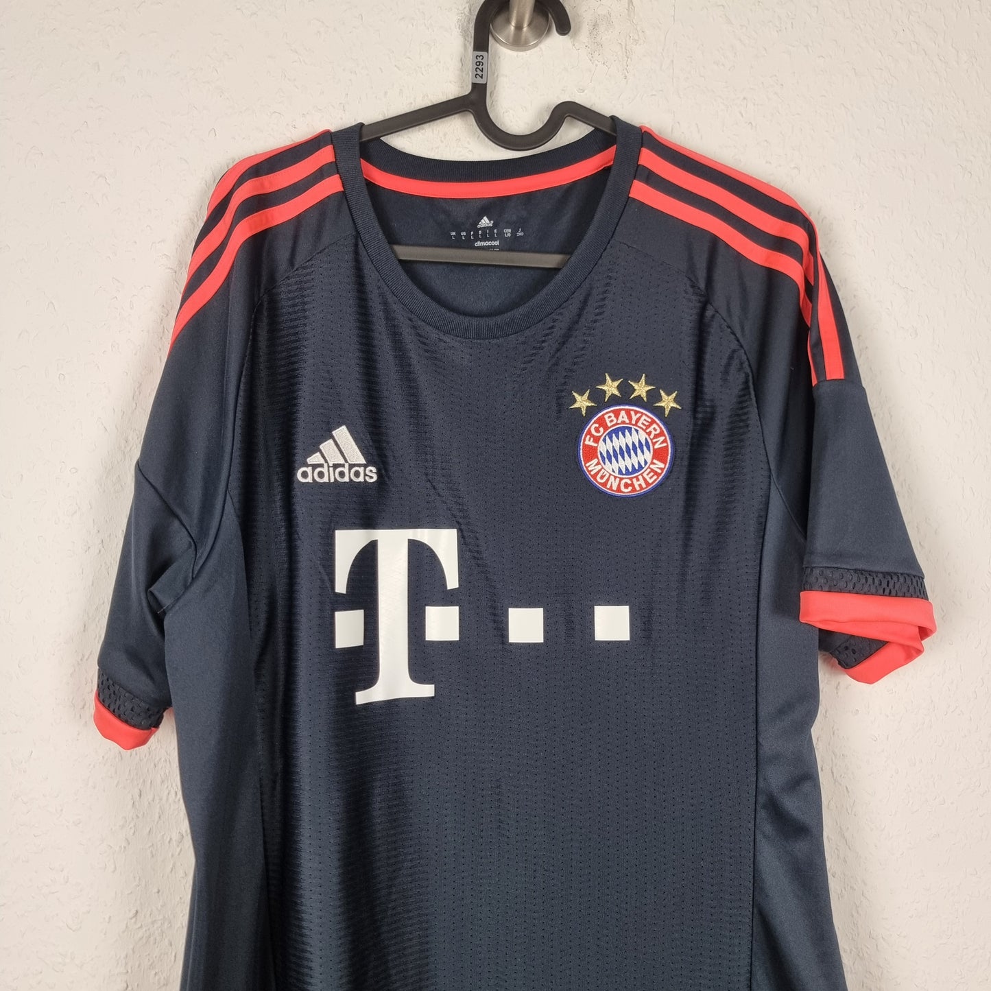 Trikot - FC Bayern München - Kingsley Coman - 2015/2016 - L - drittes