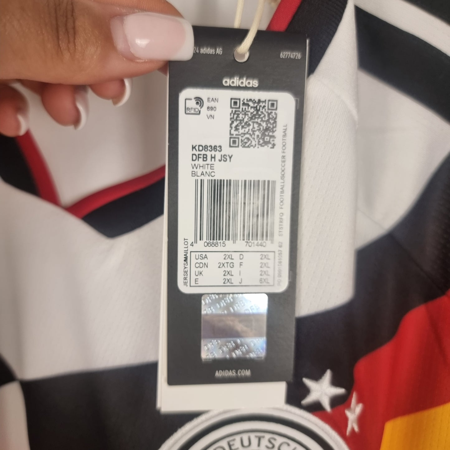 Trikot - Deutschland - 2026 - XXL - Heim - Neu