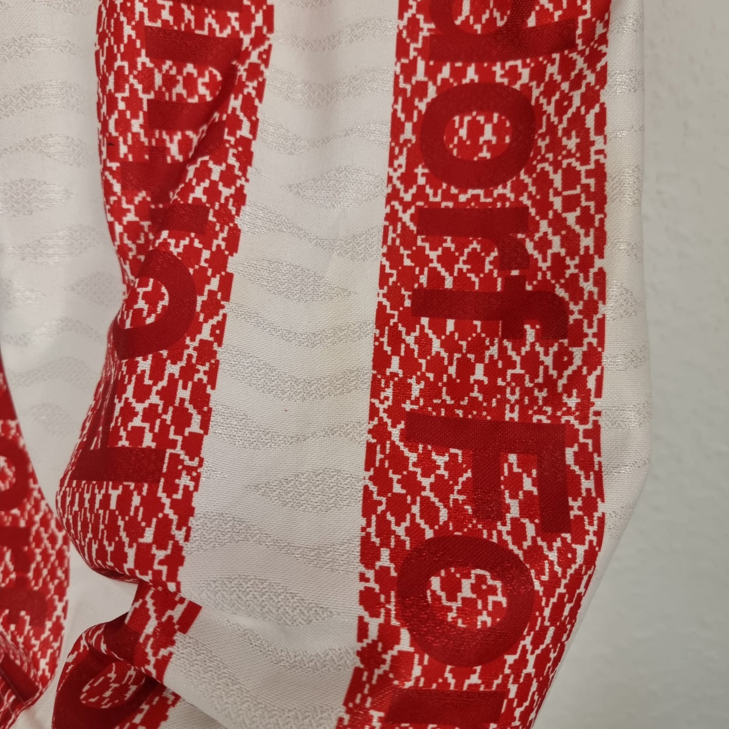 Trikot - Fortuna Düsseldorf - Abiodun Obafemi - 1997/1998 - XL - Matchworn - Heim