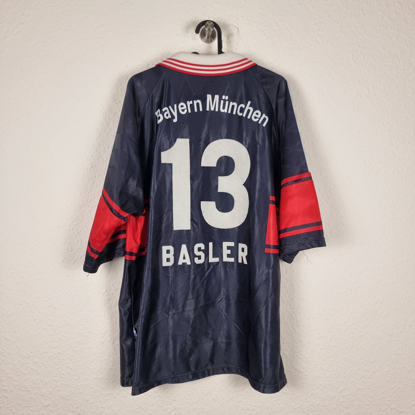 Trikot - FC Bayern München - Mario Basler - 1997/1998 - XL - Heim