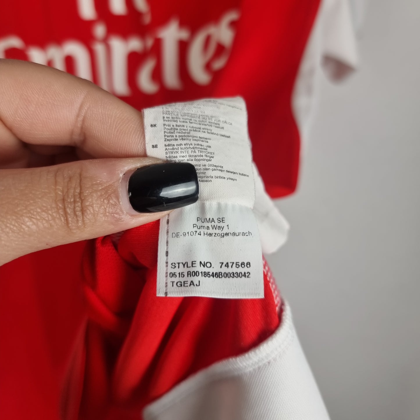 Jersey - Arsenal London - Mikel Arteta - 2015/2016 - XL - Home