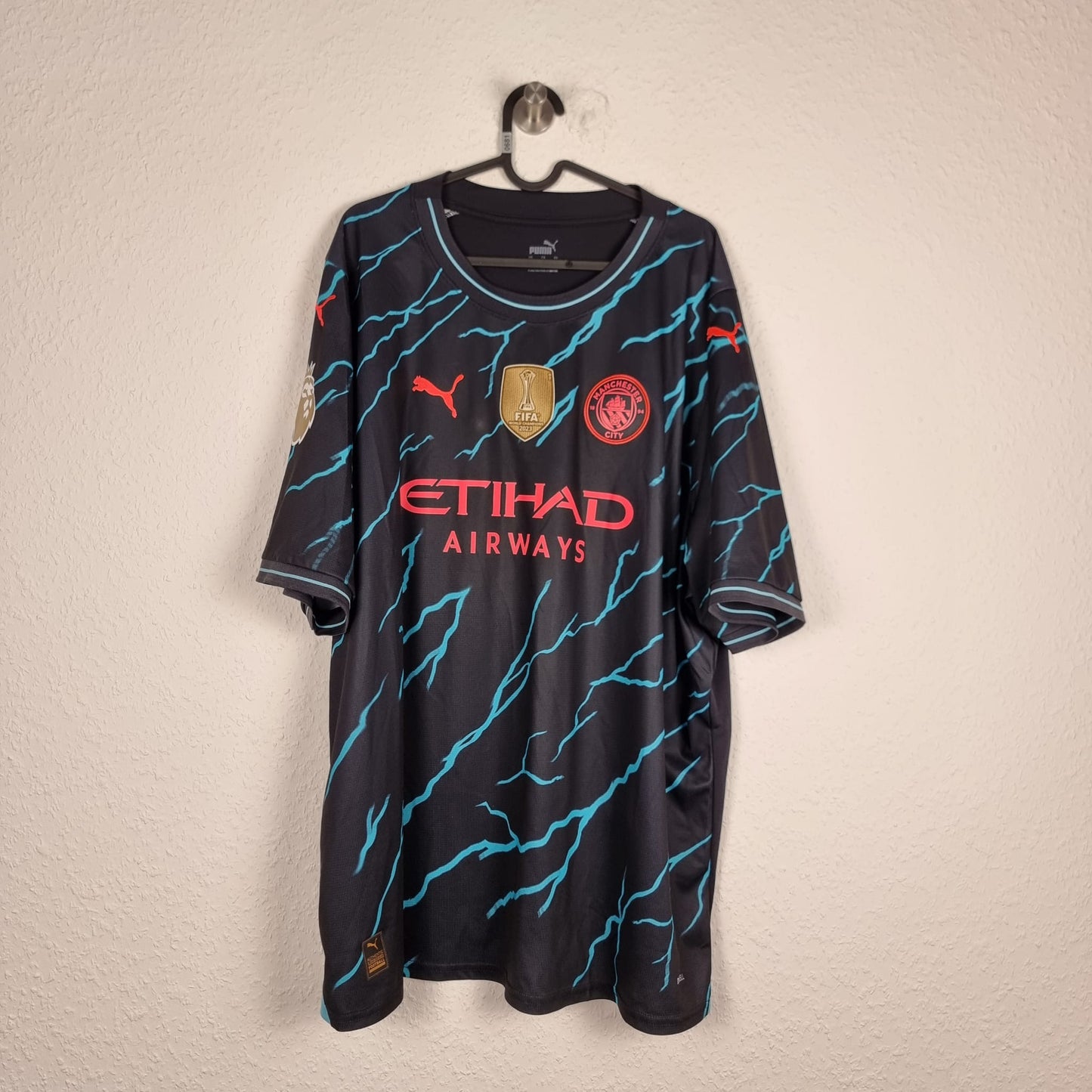 Trikot - Kevin De Bruyne - Manchester City - 2023/2024 - 3XL - drittes