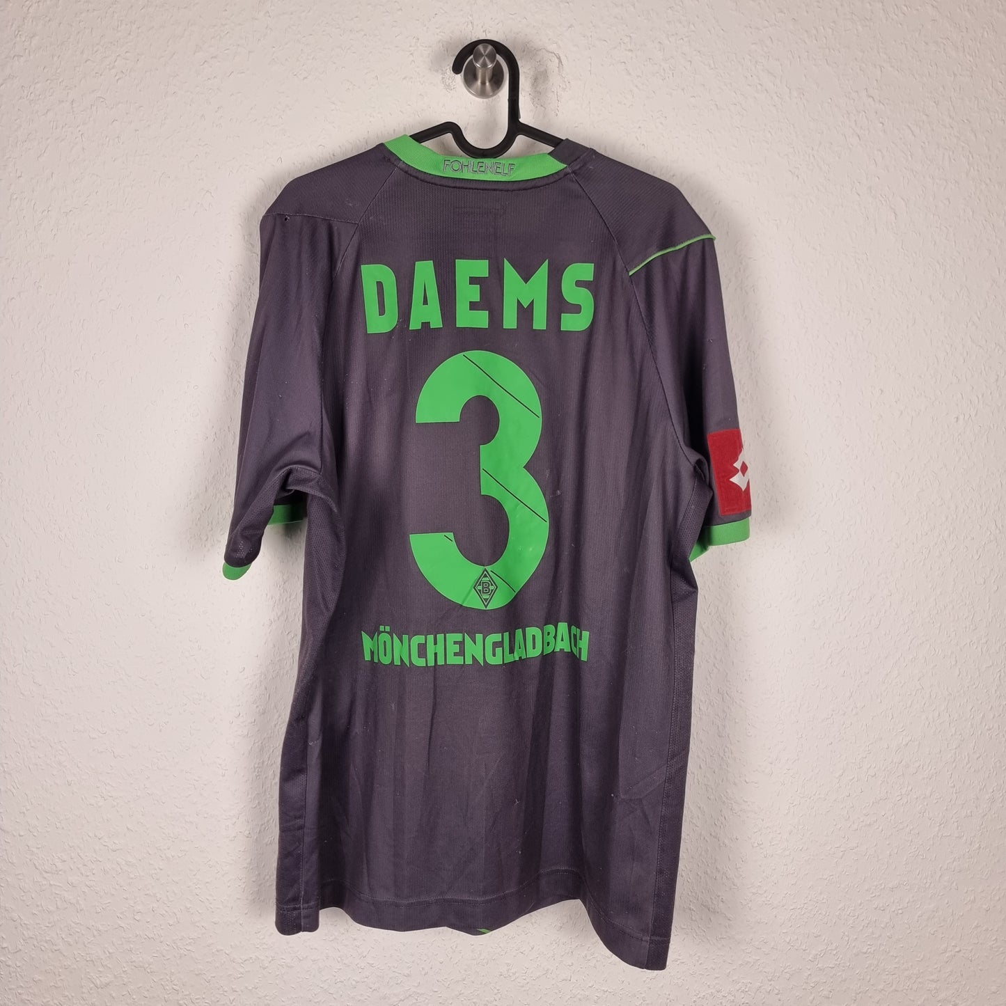 Trikot - Borussia Mönchengladbach - Filip Daems - 2011/2012 - L - Auswärts